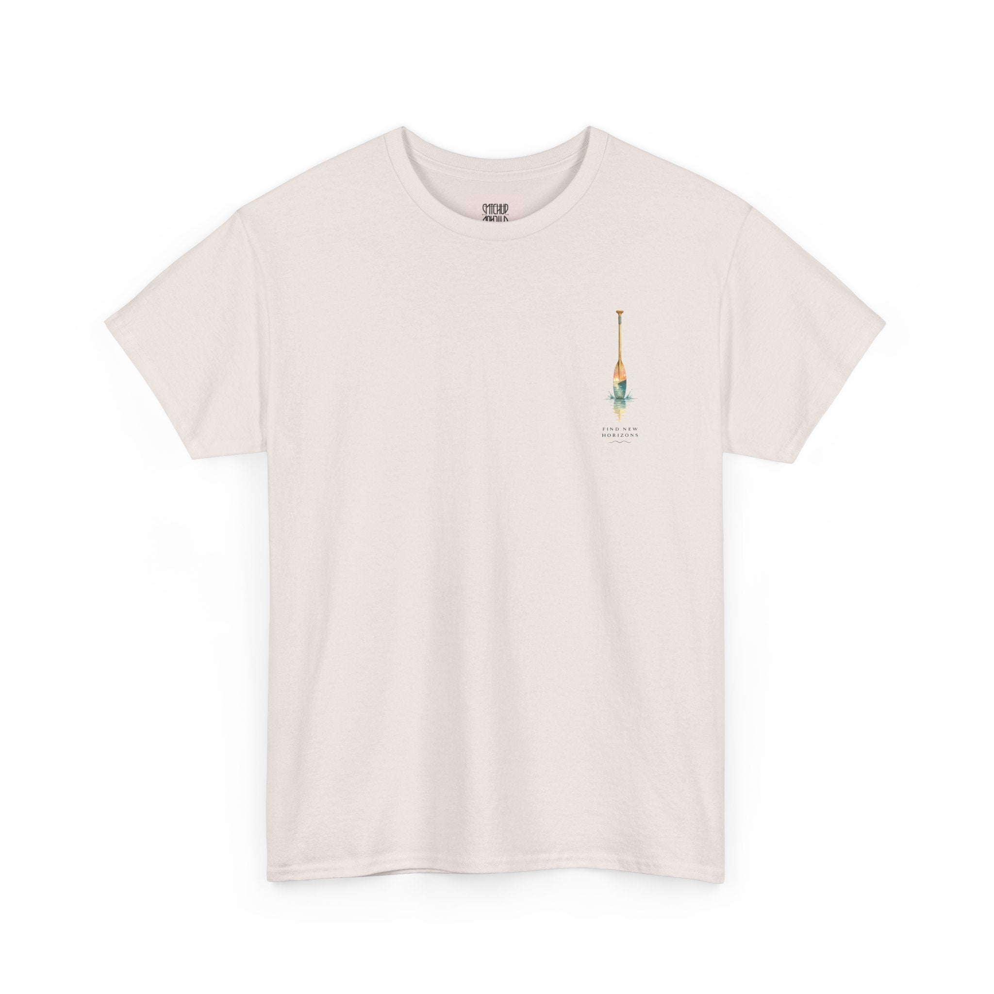 Sunset Paddle - Coastal Adventure Graphic T-Shirt