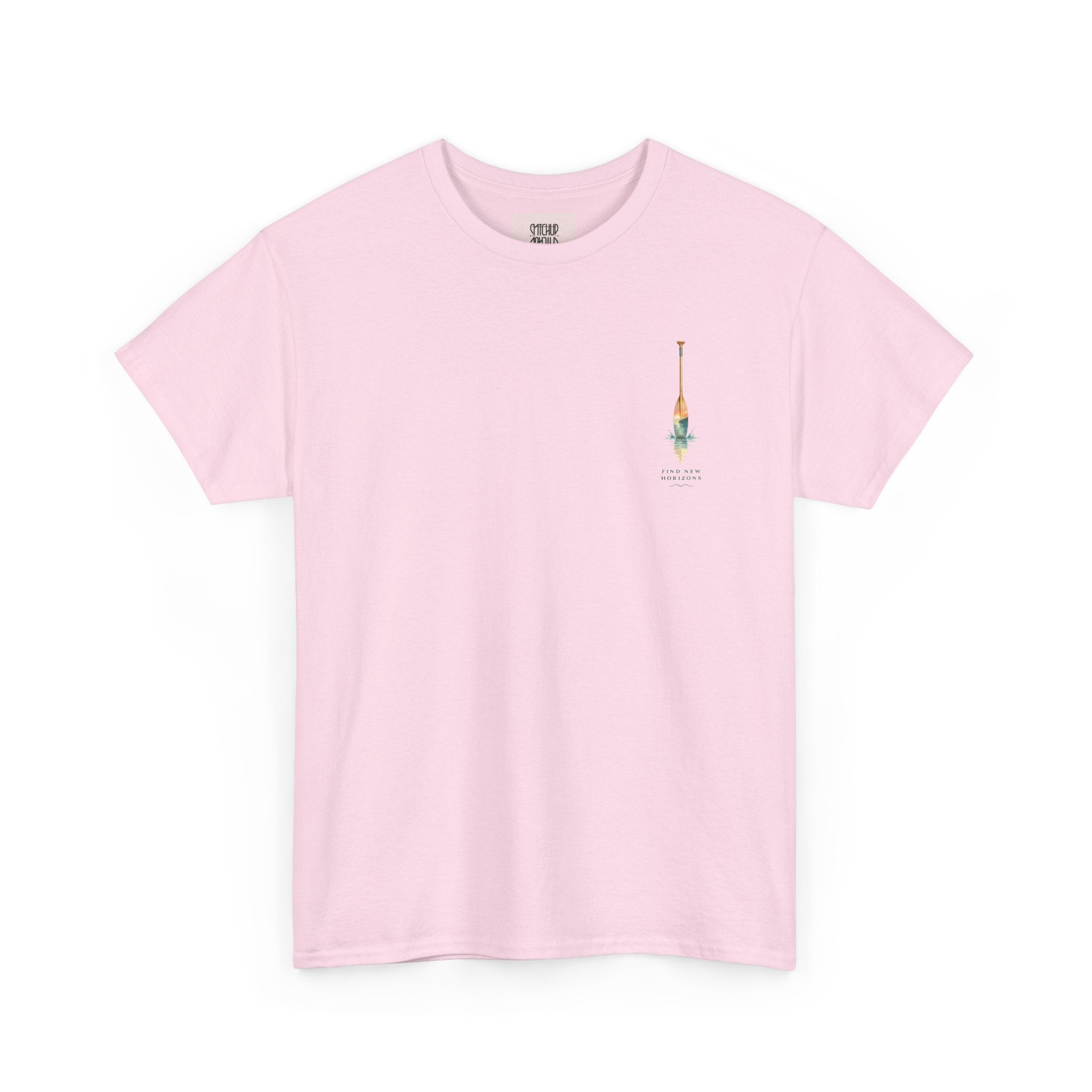Sunset Paddle - Coastal Adventure Graphic T-Shirt