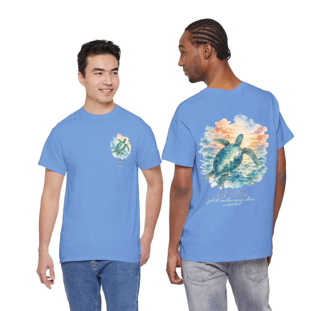Sea Turtle Journey - Coastal Ocean Graphic T-Shirt