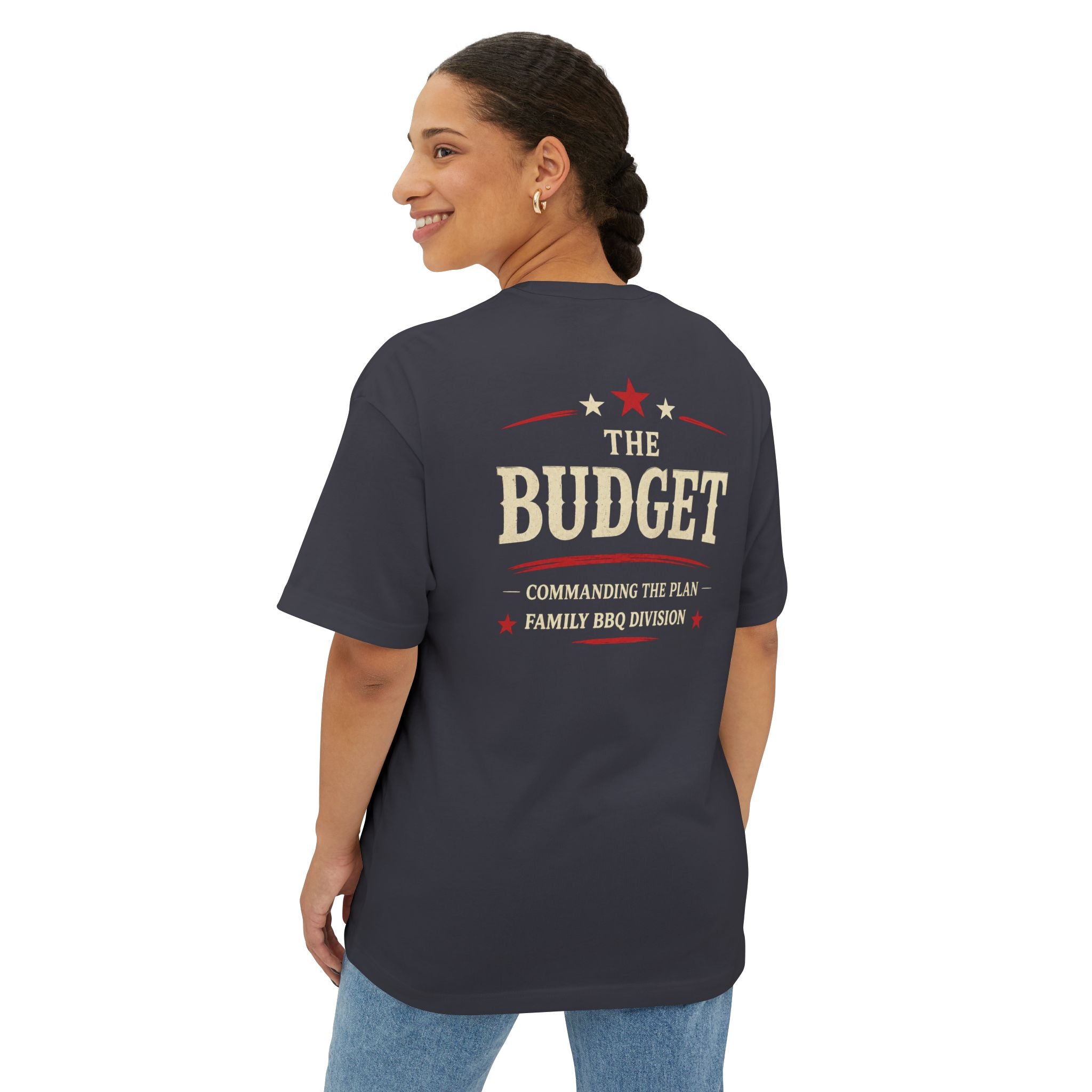Funny 4th of July Shirt, Commanding the Budget, Family Matching Independence Day T-Shirt