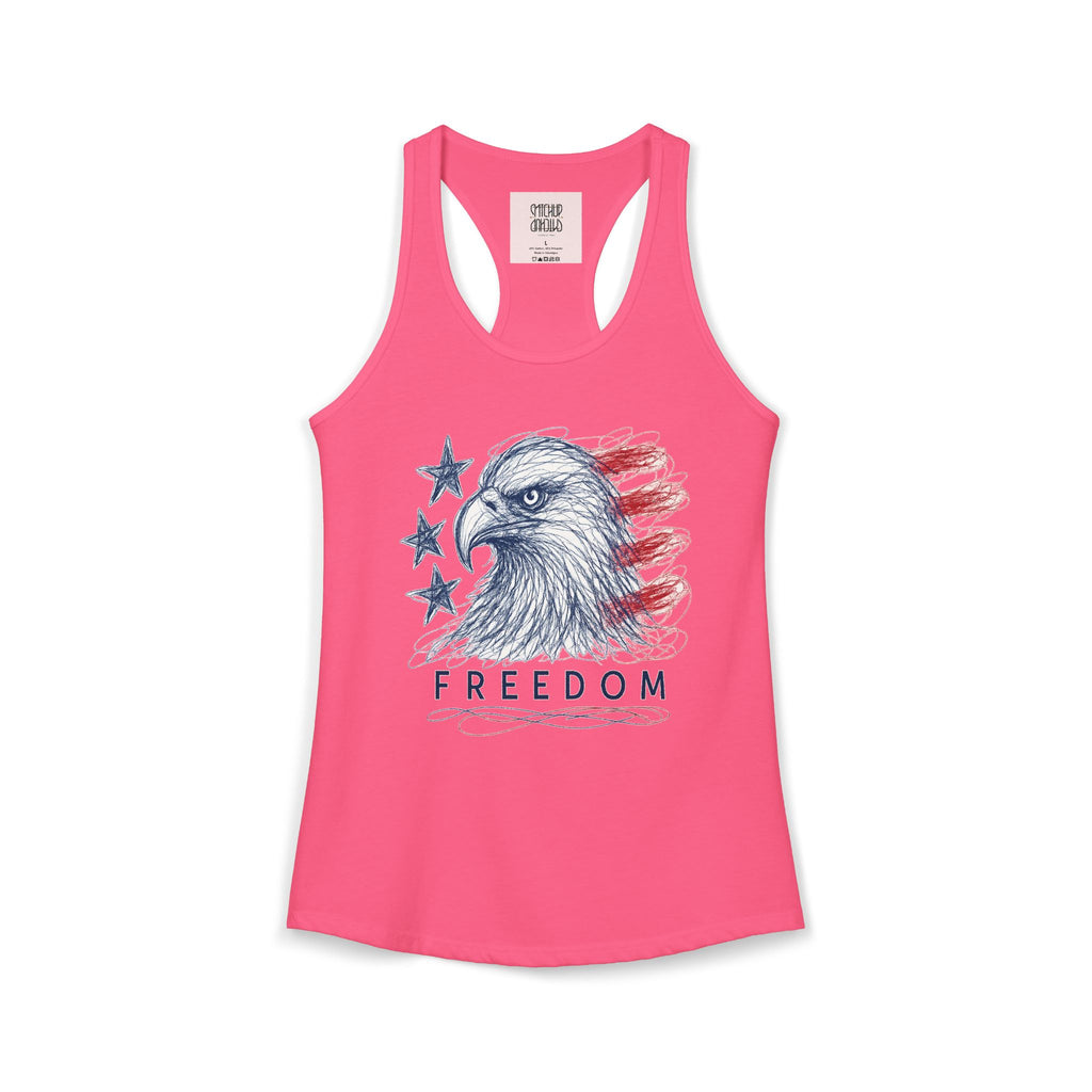 Strength & Honor - USA Pride - Women's Racerback Tank