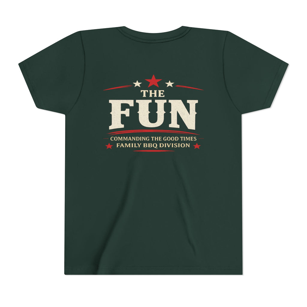Funny 4th of July Shirt, Commanding the Fun, Family Matching Independence Day T-Shirt