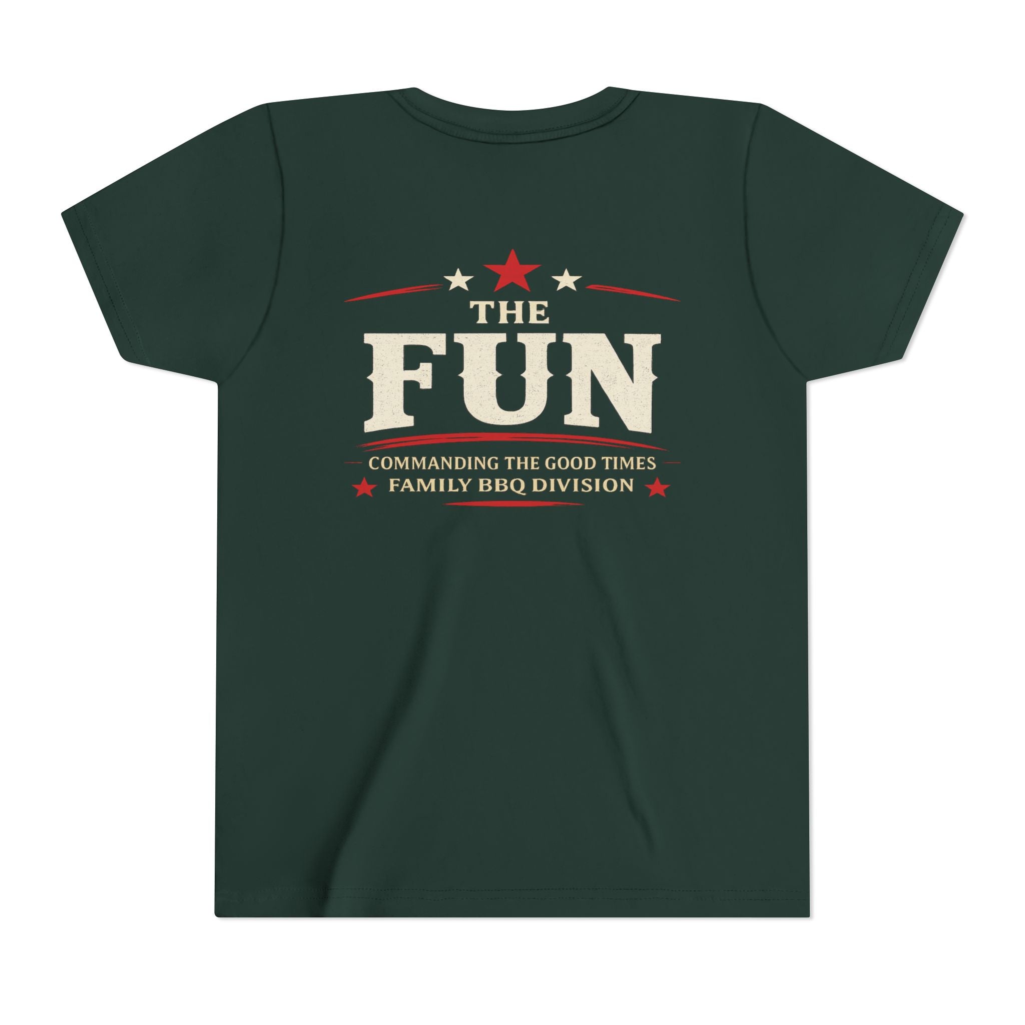 Funny 4th of July Shirt, Commanding the Fun, Family Matching Independence Day T-Shirt