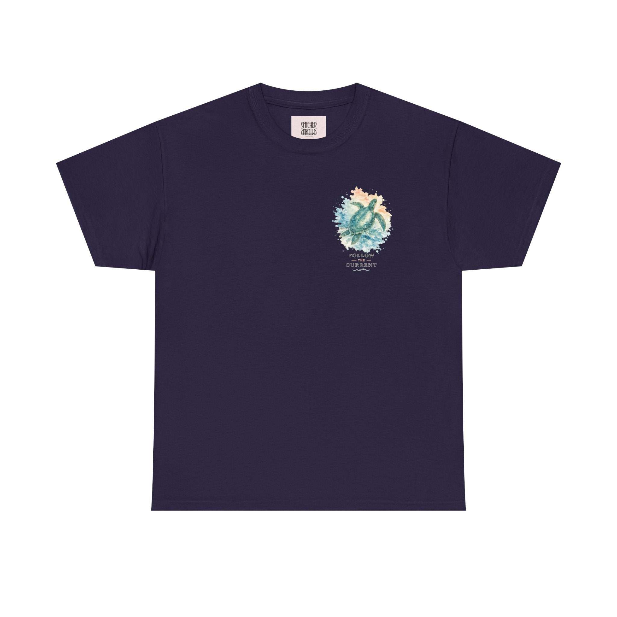 Sea Turtle Journey - Coastal Ocean Graphic T-Shirt