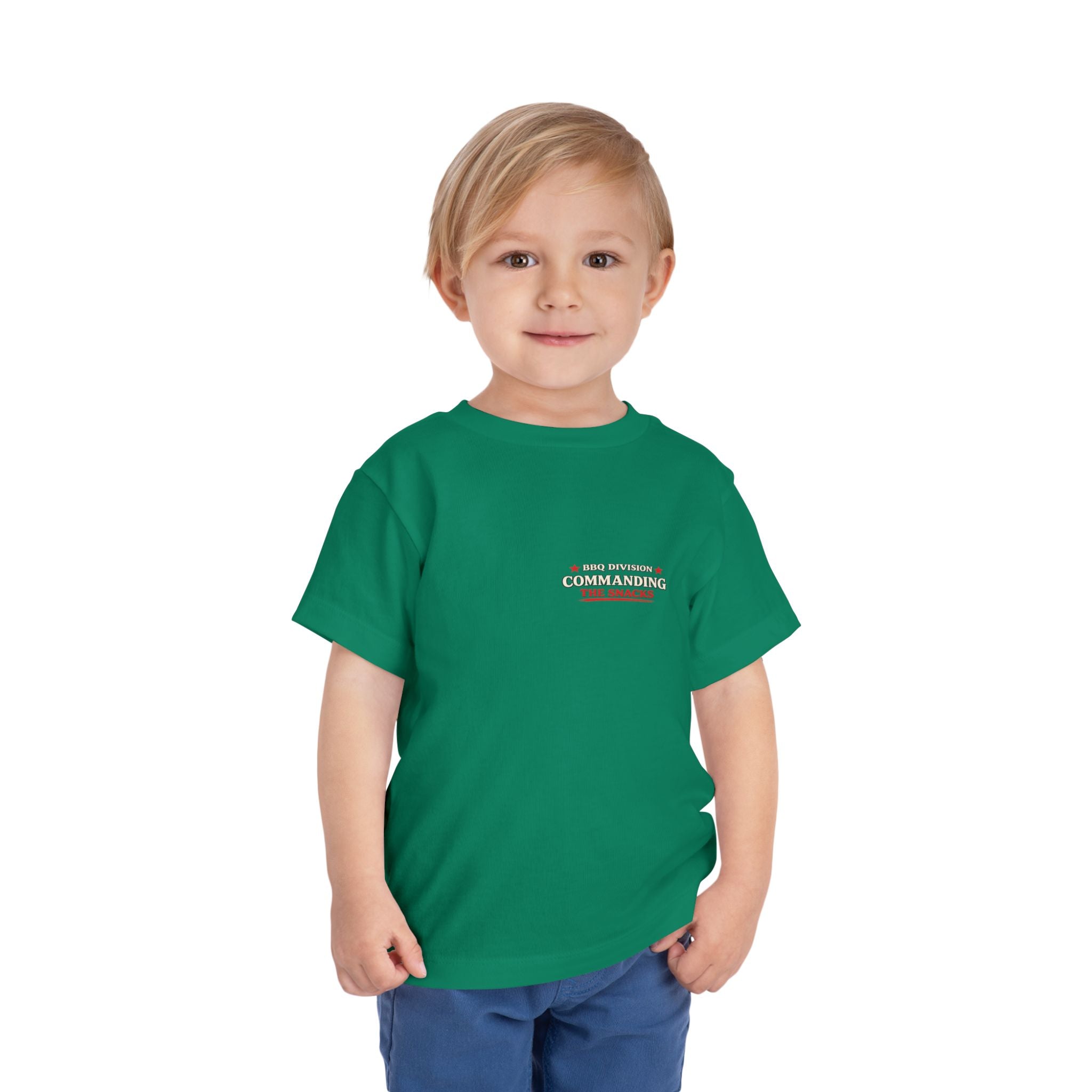 Funny 4th of July Shirt, Commanding the Snacks, Family Matching Independence Day T-Shirt