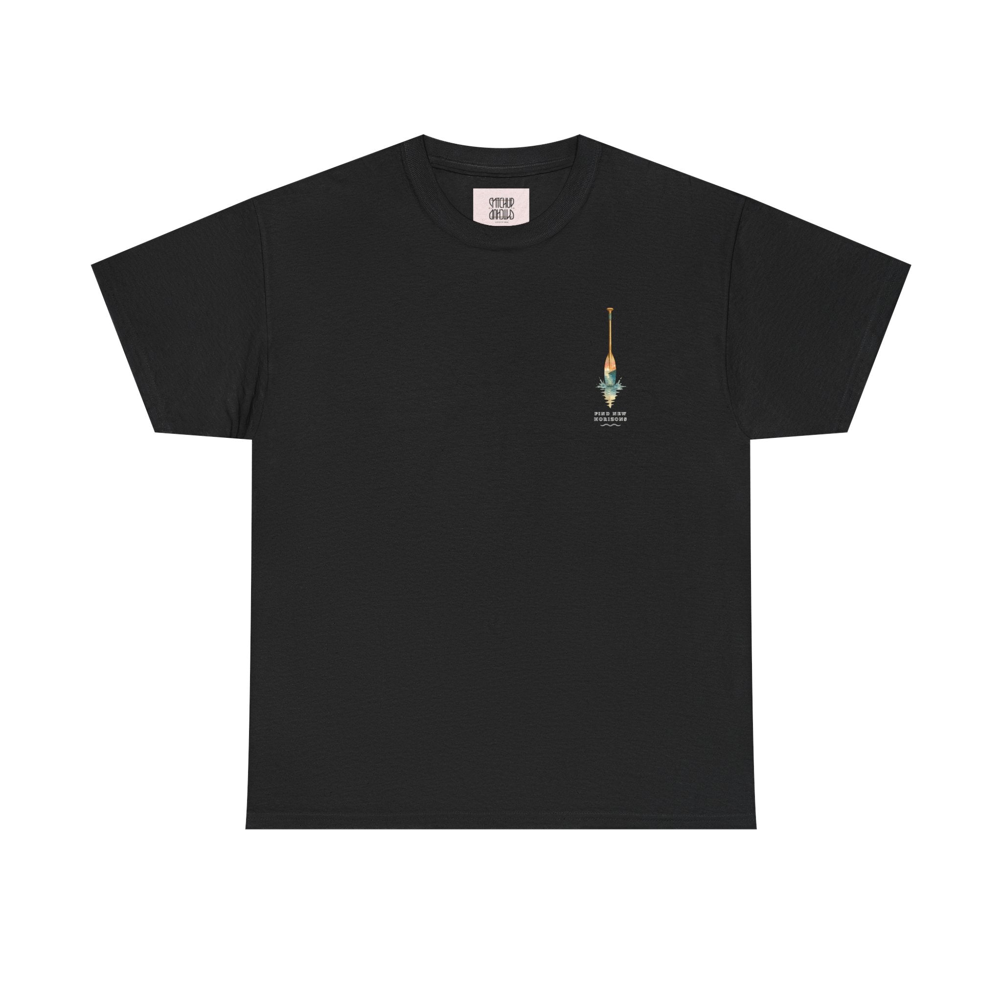 Sunset Paddle - Coastal Adventure Graphic T-Shirt