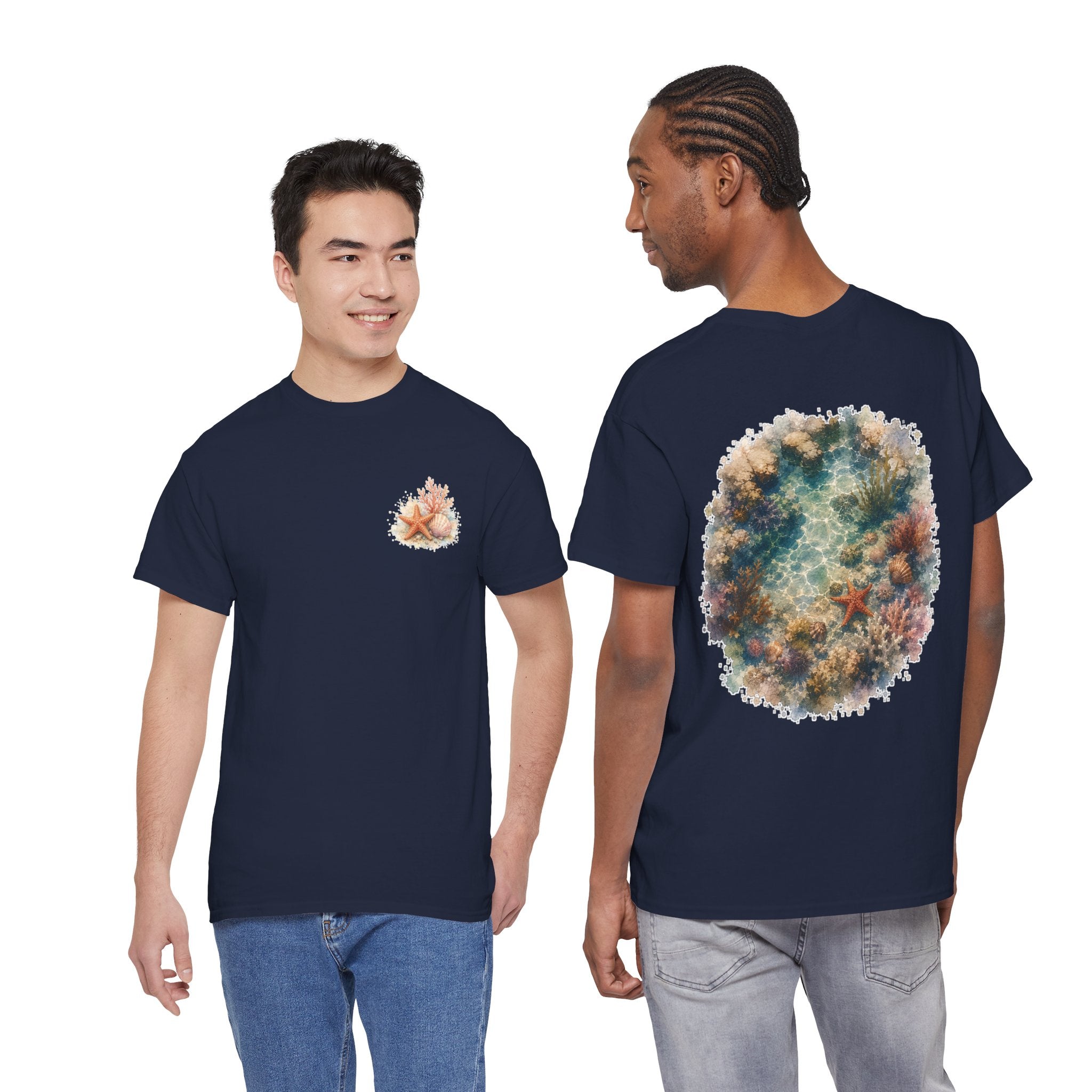 Coral Reef Dreams - Tropical Ocean Graphic T-Shirt