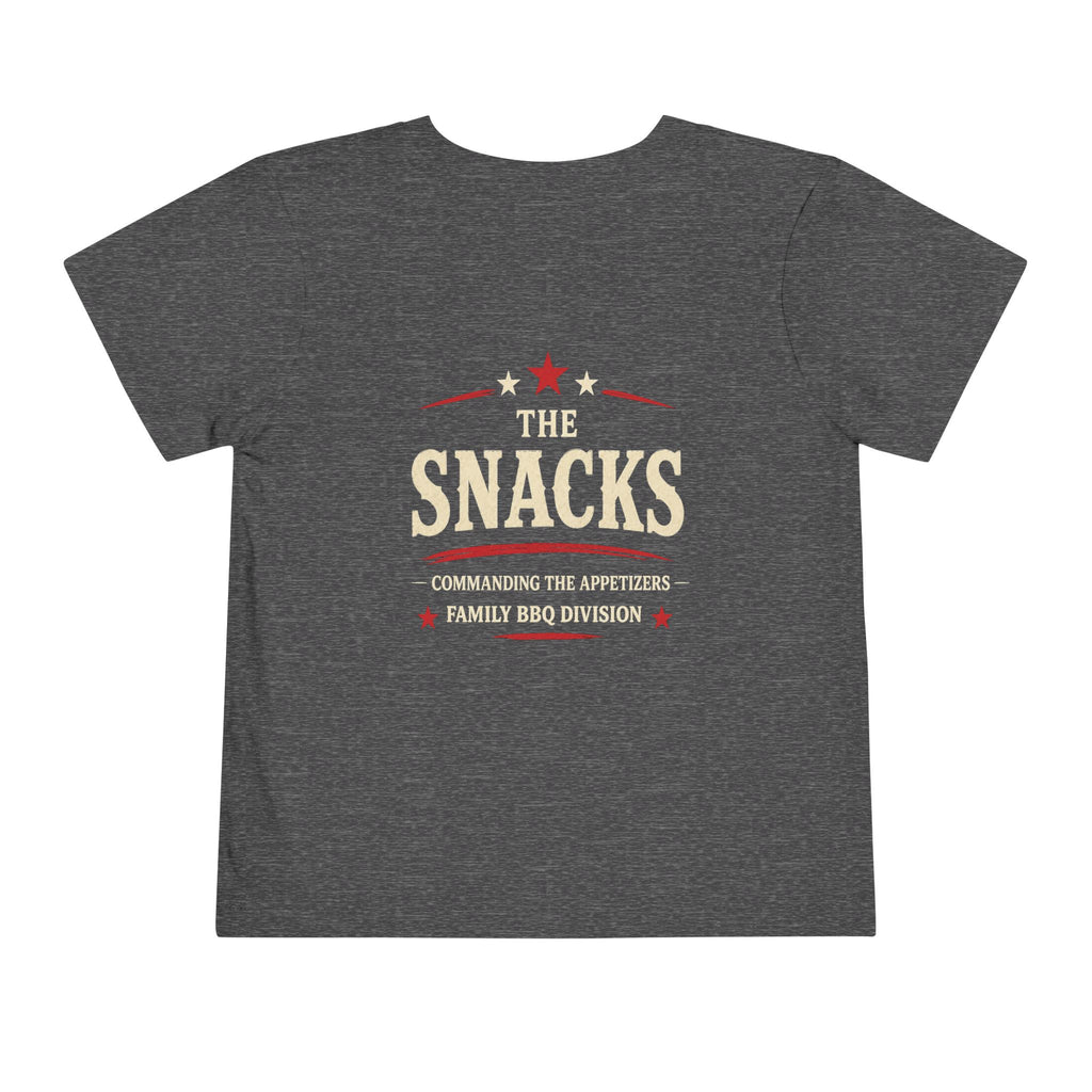 Funny 4th of July Shirt, Commanding the Snacks, Family Matching Independence Day T-Shirt