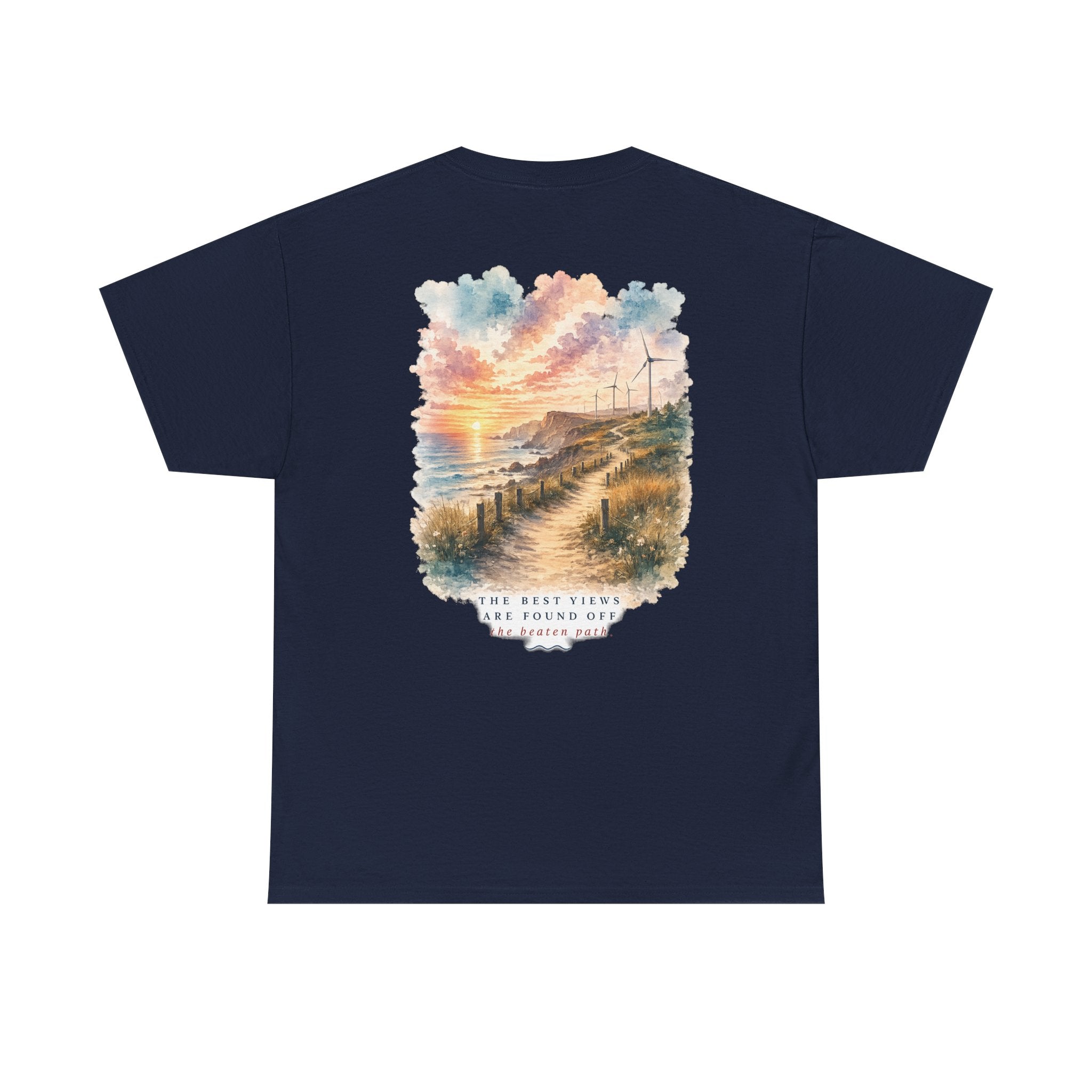 Best View Ahead - Coastal Landscape Summer Graphic T-Shirt