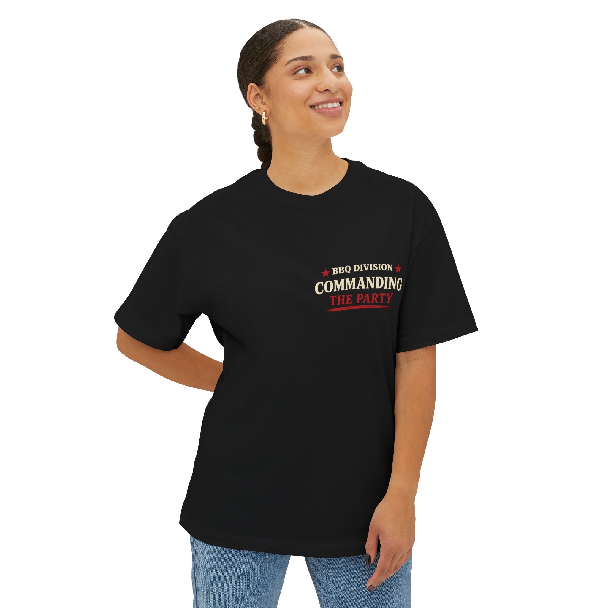 Funny 4th of July Shirt, Commanding the Party, Family Matching Independence Day T-Shirt