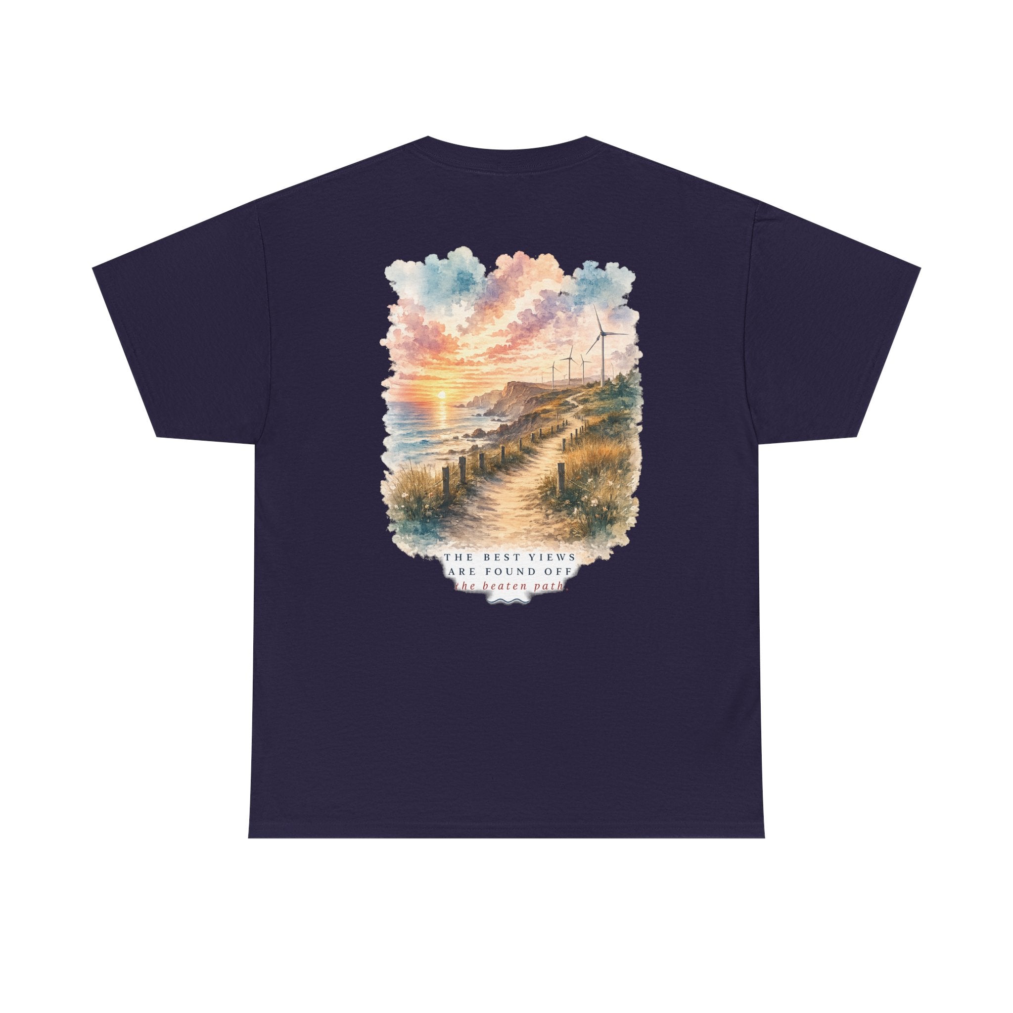 Best View Ahead - Coastal Landscape Summer Graphic T-Shirt