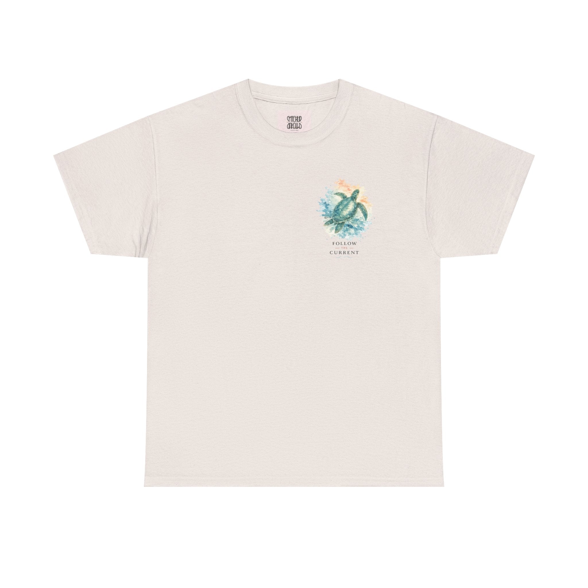 Sea Turtle Journey - Coastal Ocean Graphic T-Shirt