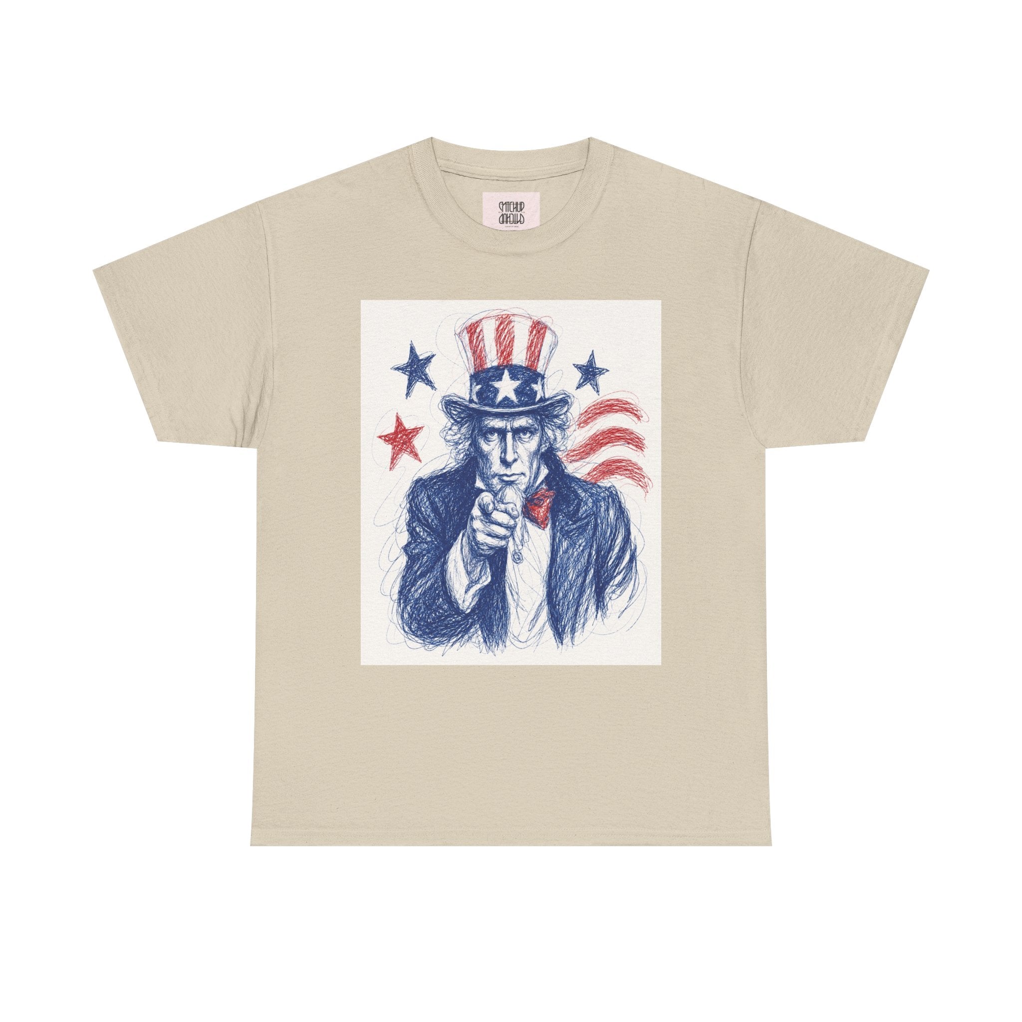 Uncle Sam - American Pride - Graphic T-Shirt