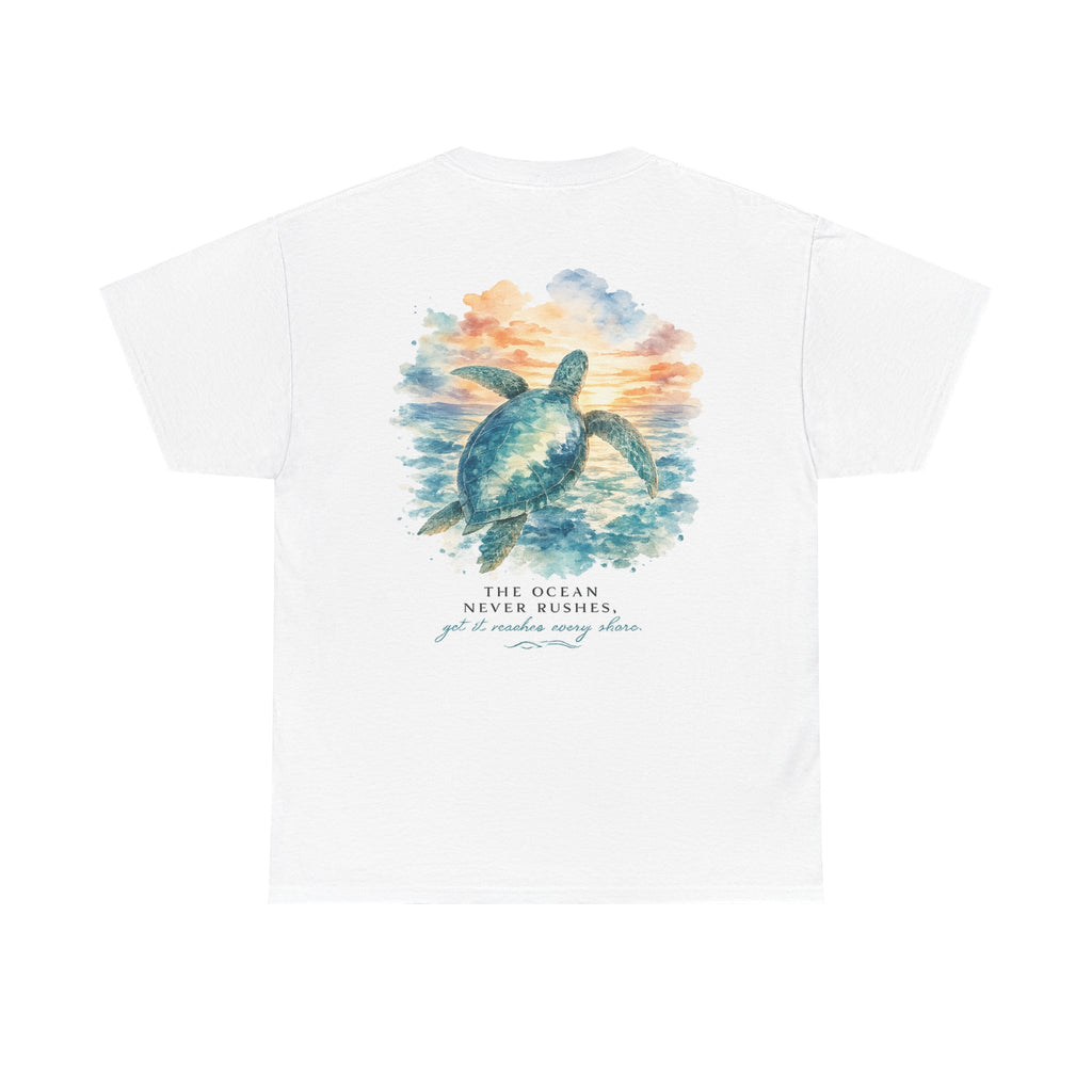 Sea Turtle Journey - Coastal Ocean Graphic T-Shirt