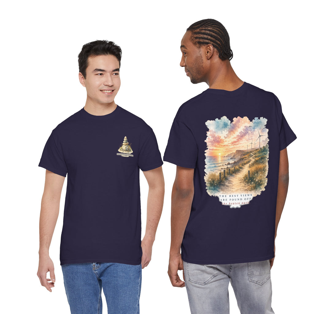 Best View Ahead - Coastal Landscape Summer Graphic T-Shirt