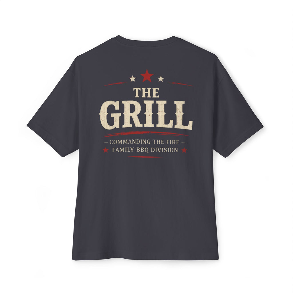 Funny 4th of July Shirt, Commanding the Grill, Family Matching Independence Day T-Shirt