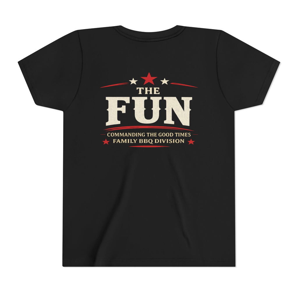 Funny 4th of July Shirt, Commanding the Fun, Family Matching Independence Day T-Shirt