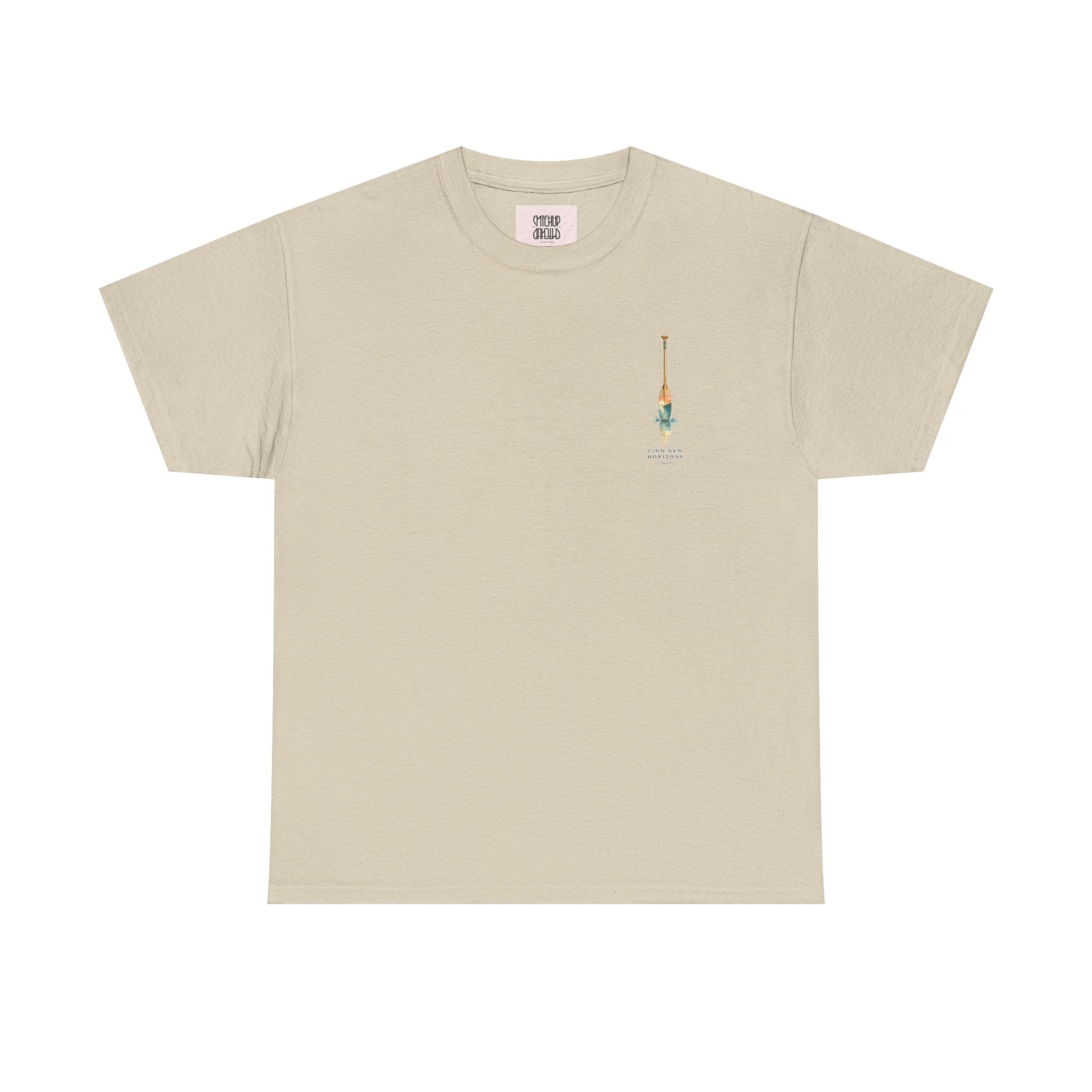 Sunset Paddle - Coastal Adventure Graphic T-Shirt