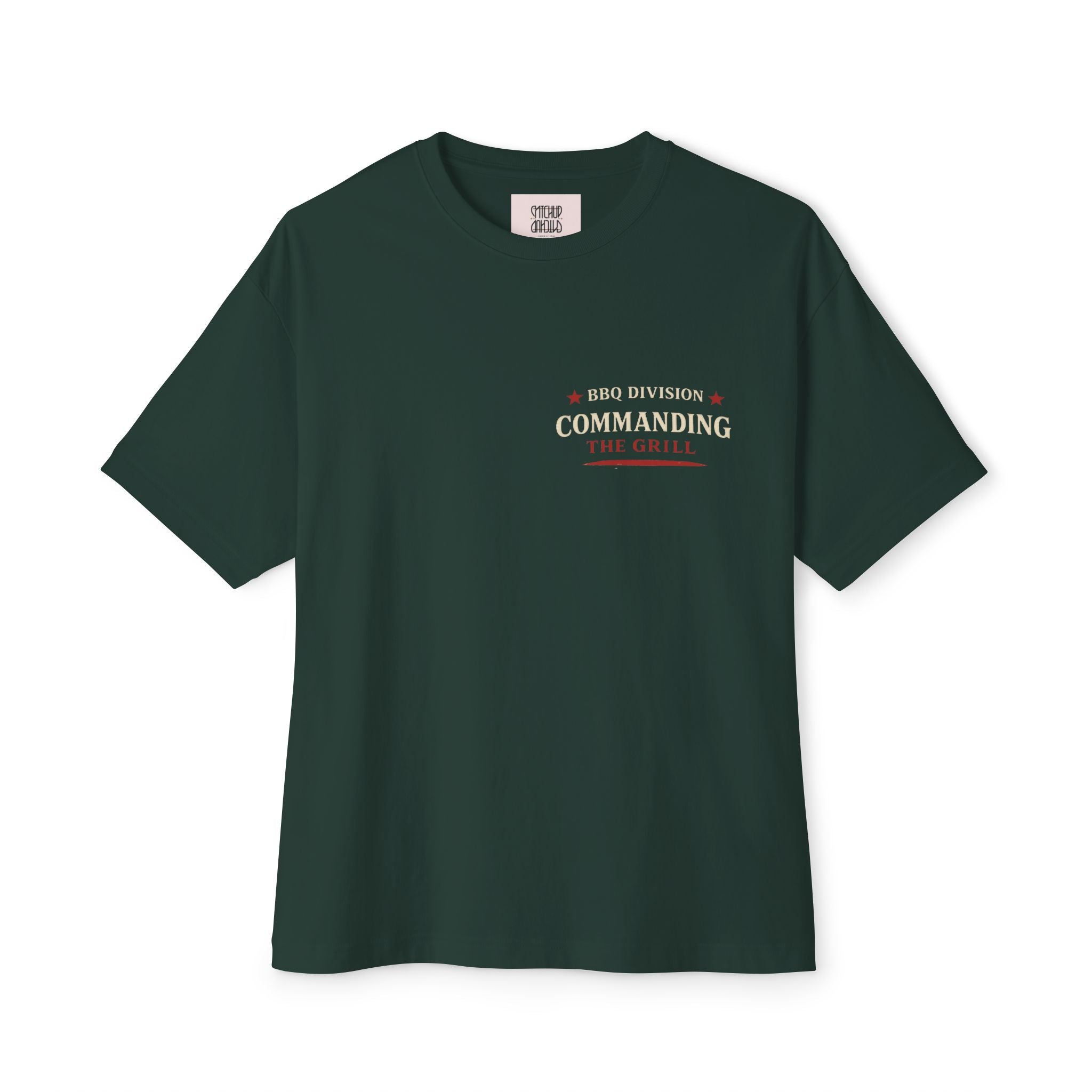 Funny 4th of July Shirt, Commanding the Grill, Family Matching Independence Day T-Shirt
