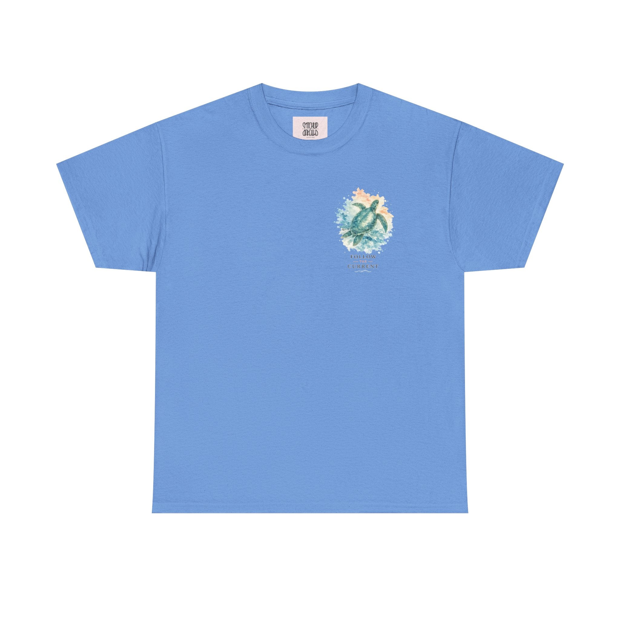 Sea Turtle Journey - Coastal Ocean Graphic T-Shirt