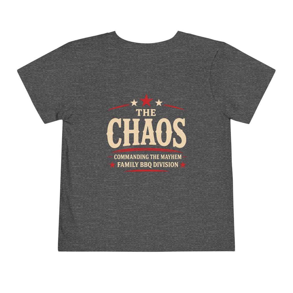 Funny 4th of July Shirt, Commanding the Chaos, Family Matching Independence Day T-Shirt