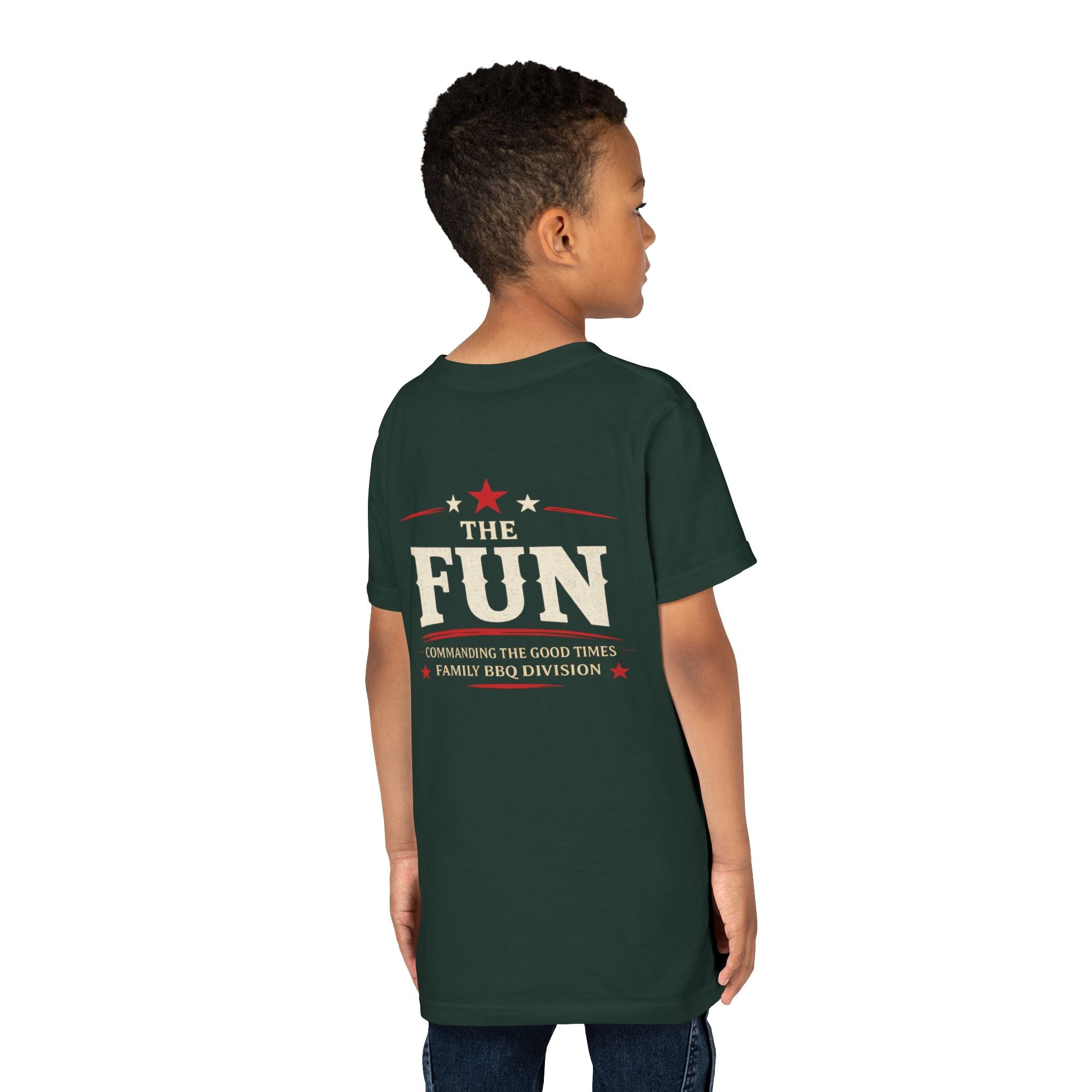 Funny 4th of July Shirt, Commanding the Fun, Family Matching Independence Day T-Shirt