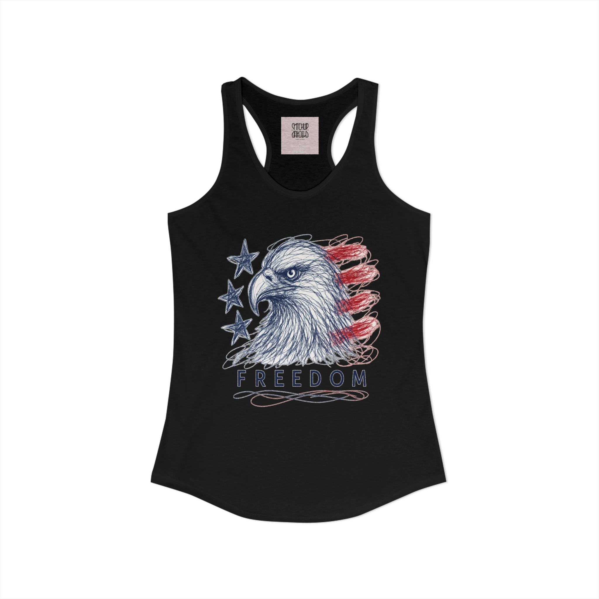 Strength & Honor - USA Pride - Women's Racerback Tank