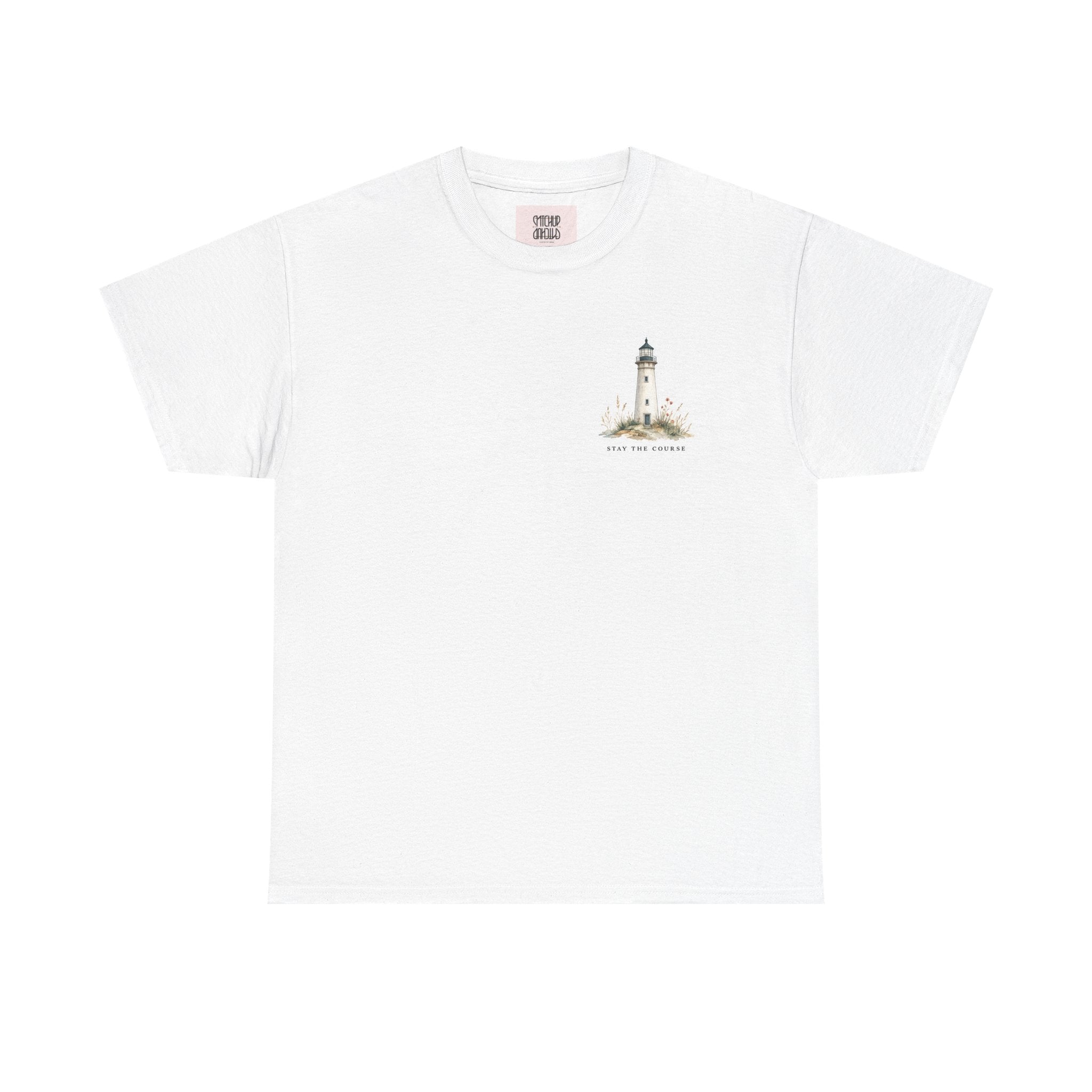 Guiding Light - Coastal Lighthouse Graphic T-Shirt