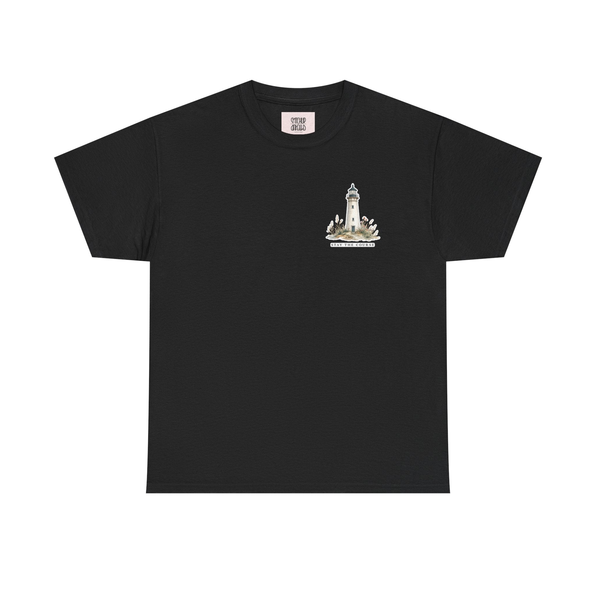Guiding Light - Coastal Lighthouse Graphic T-Shirt