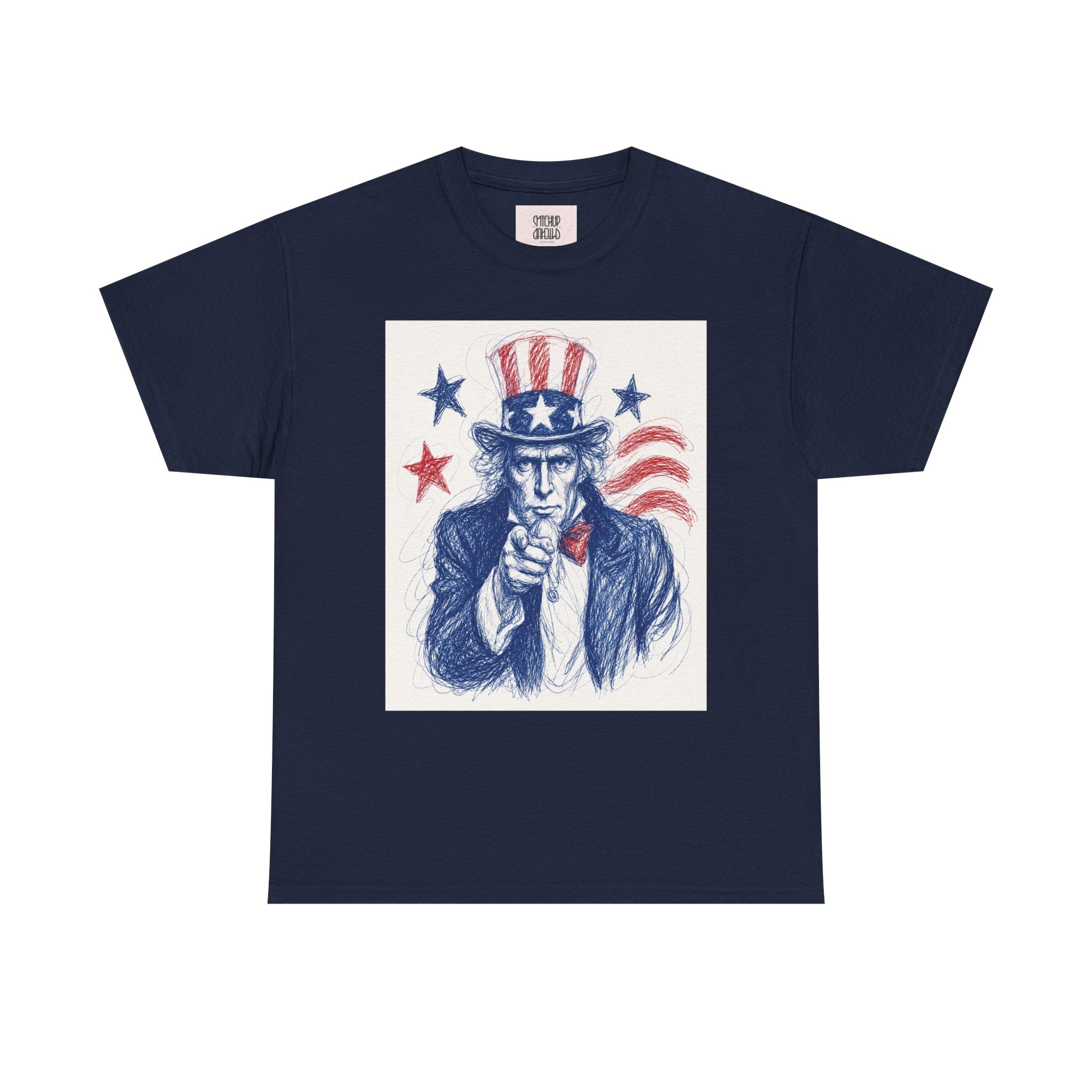 Uncle Sam - American Pride - Graphic T-Shirt