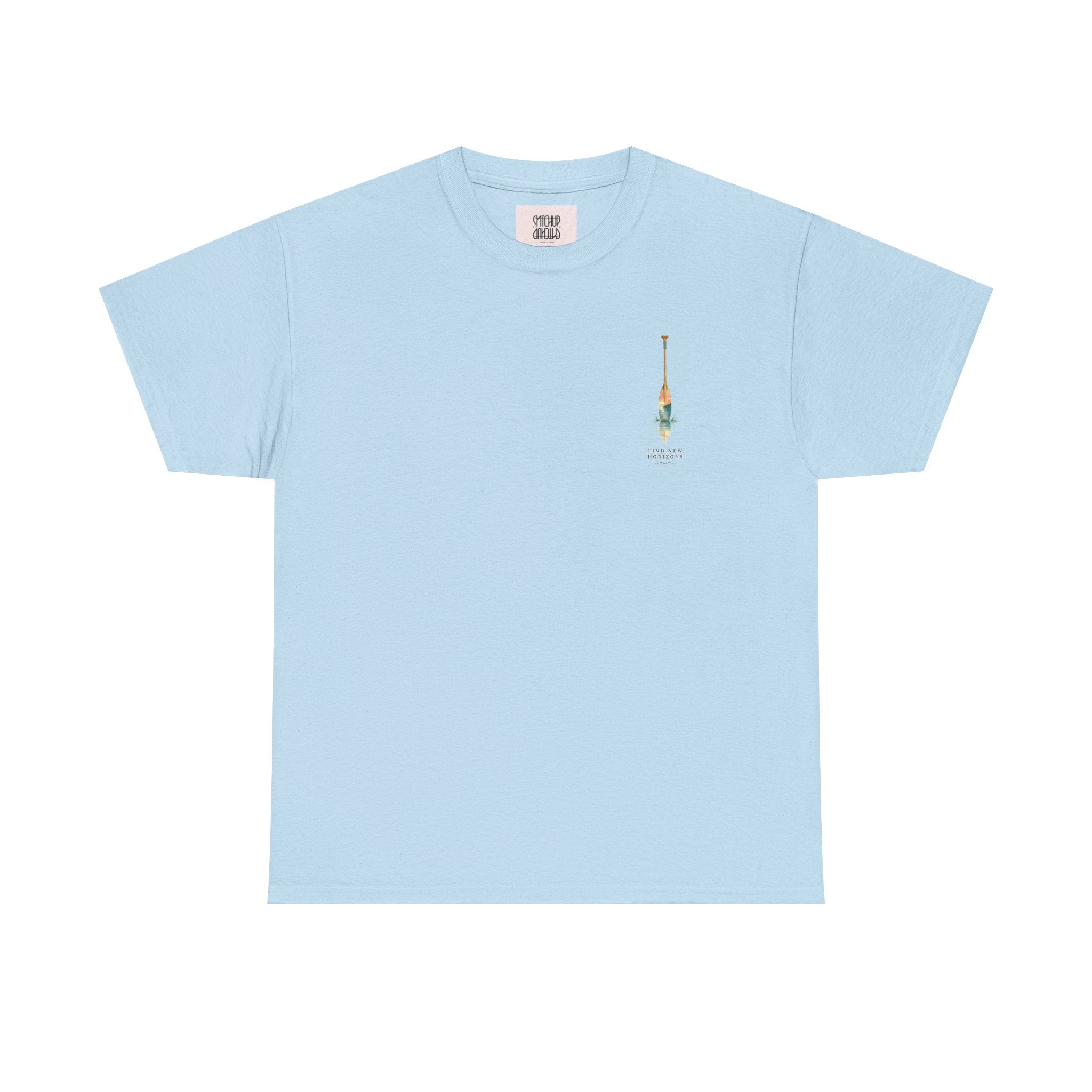 Sunset Paddle - Coastal Adventure Graphic T-Shirt