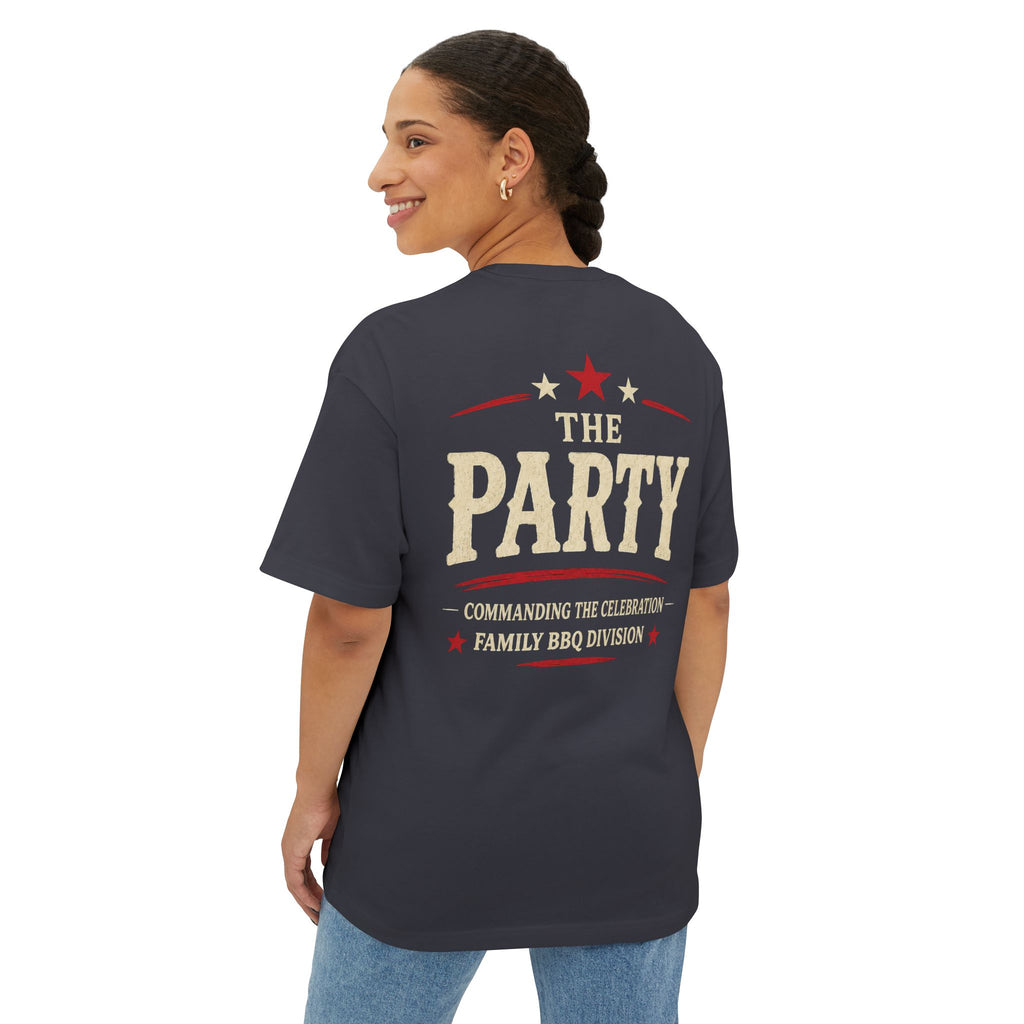 Funny 4th of July Shirt, Commanding the Party, Family Matching Independence Day T-Shirt