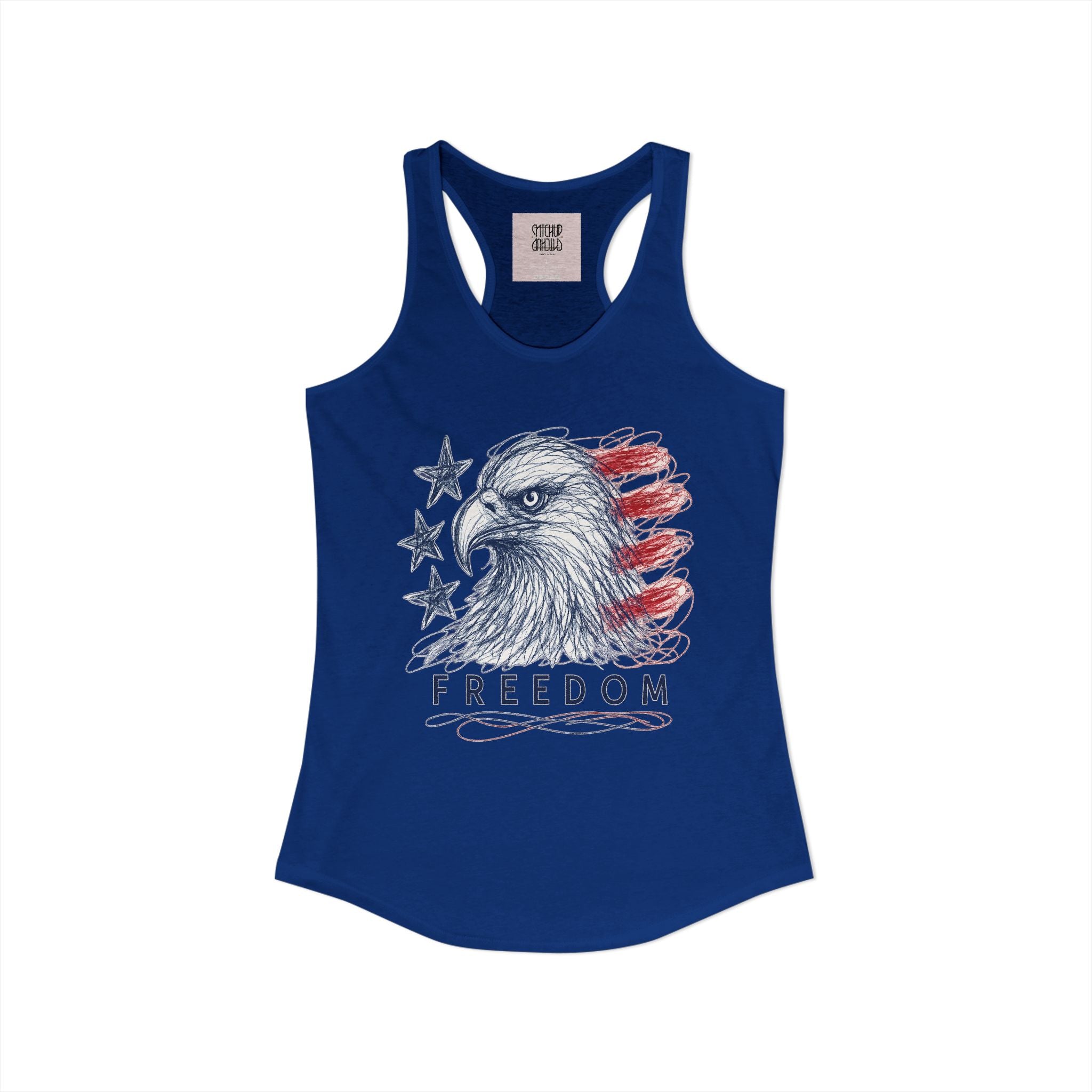 Strength & Honor - USA Pride - Women's Racerback Tank