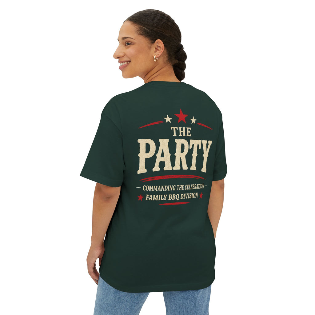 Funny 4th of July Shirt, Commanding the Party, Family Matching Independence Day T-Shirt