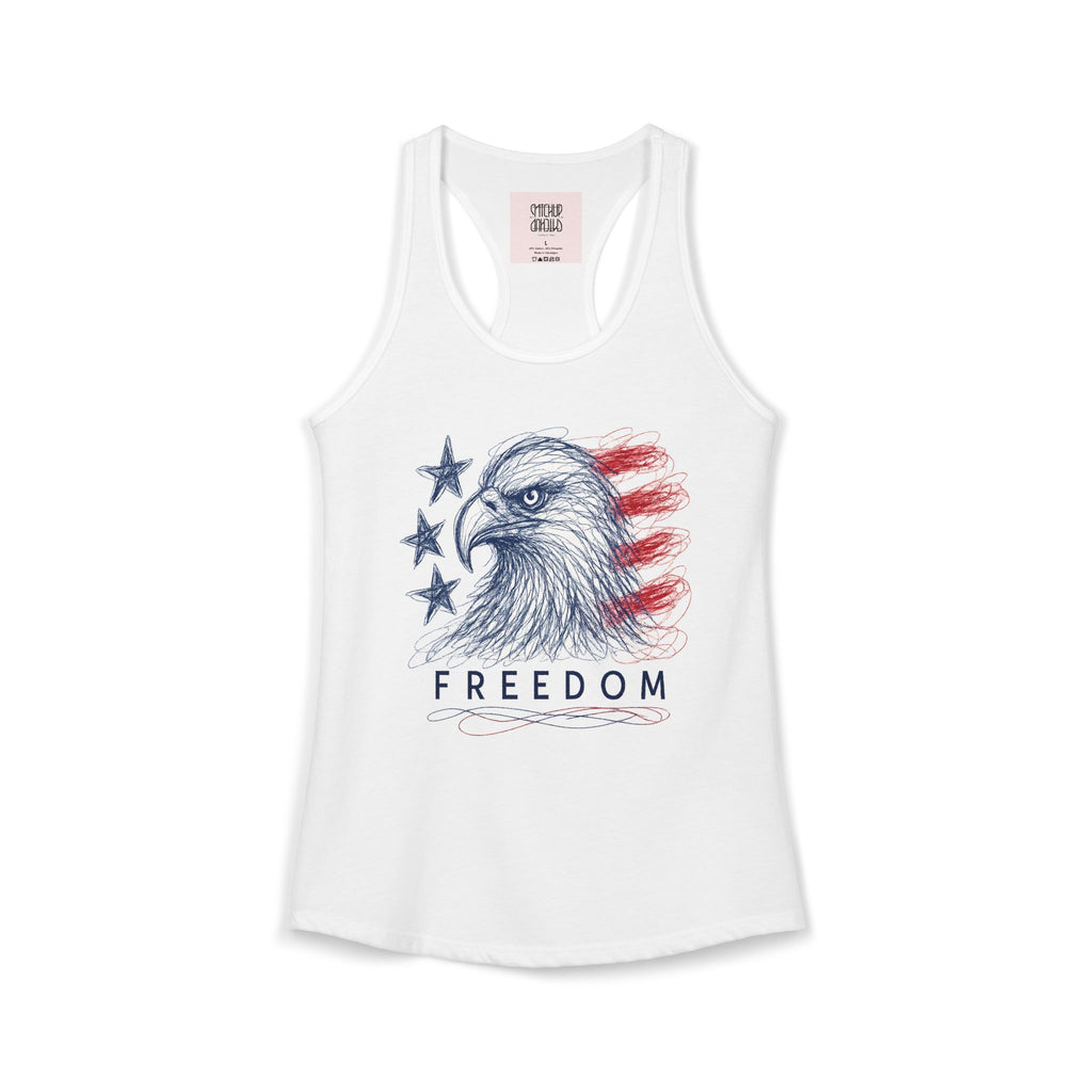 Strength & Honor - USA Pride - Women's Racerback Tank