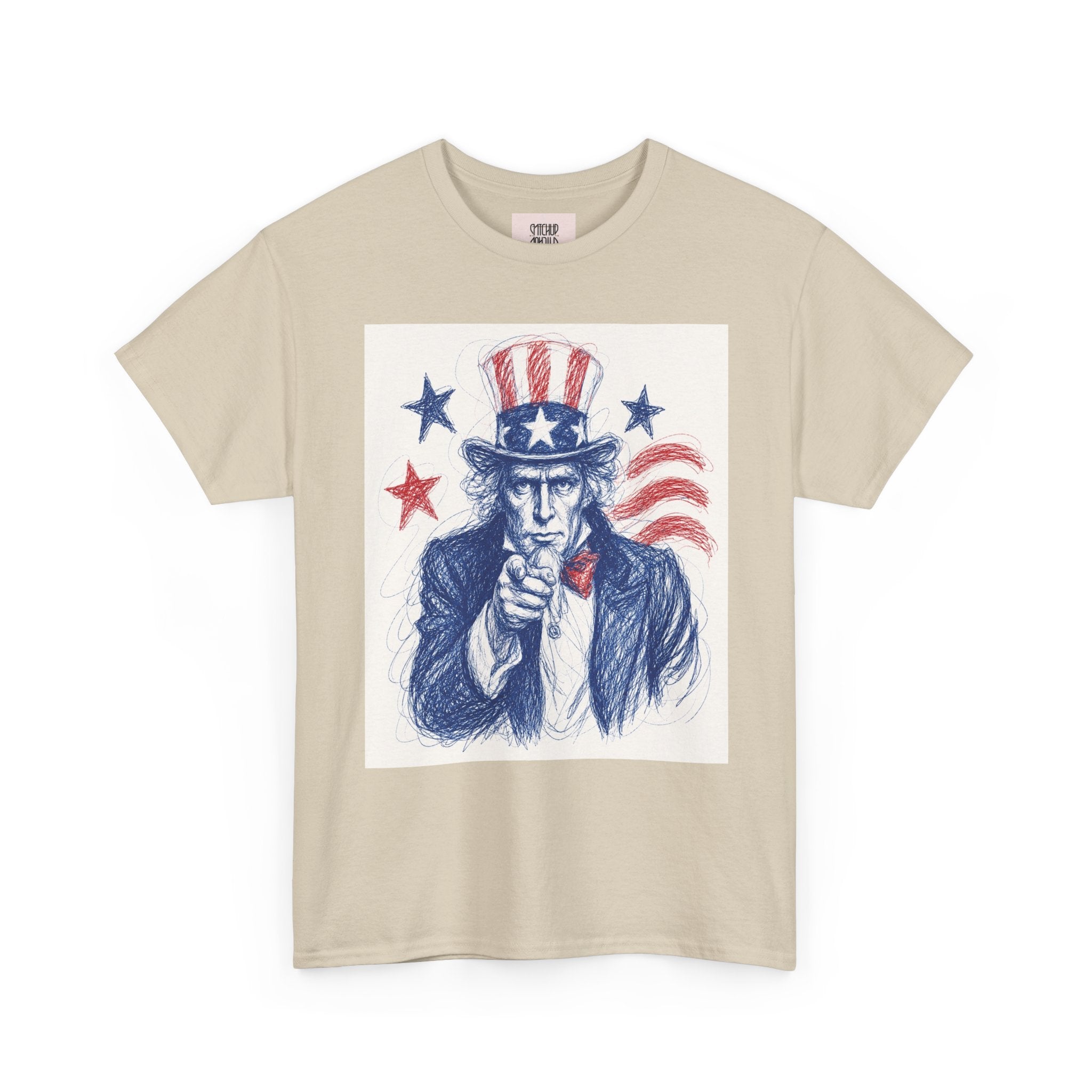 Uncle Sam - American Pride - Graphic T-Shirt