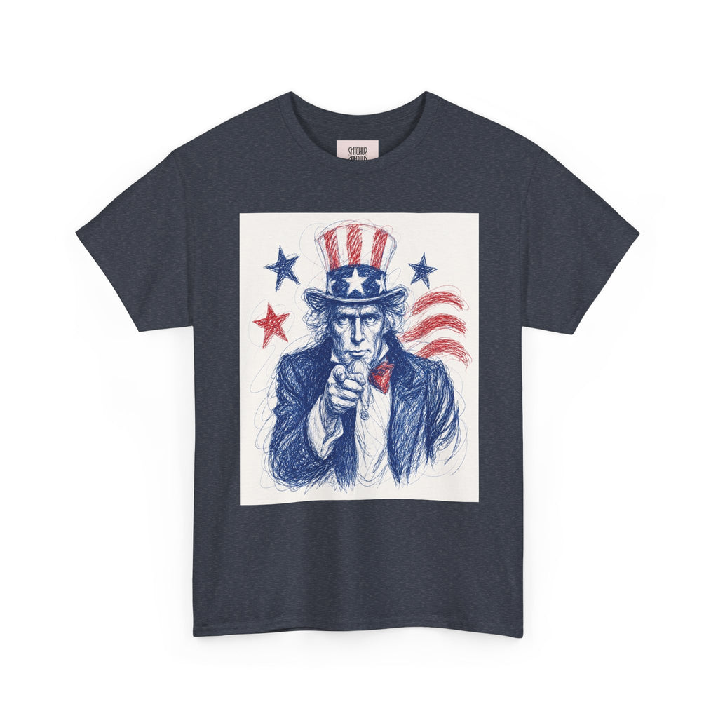 Uncle Sam - American Pride - Graphic T-Shirt