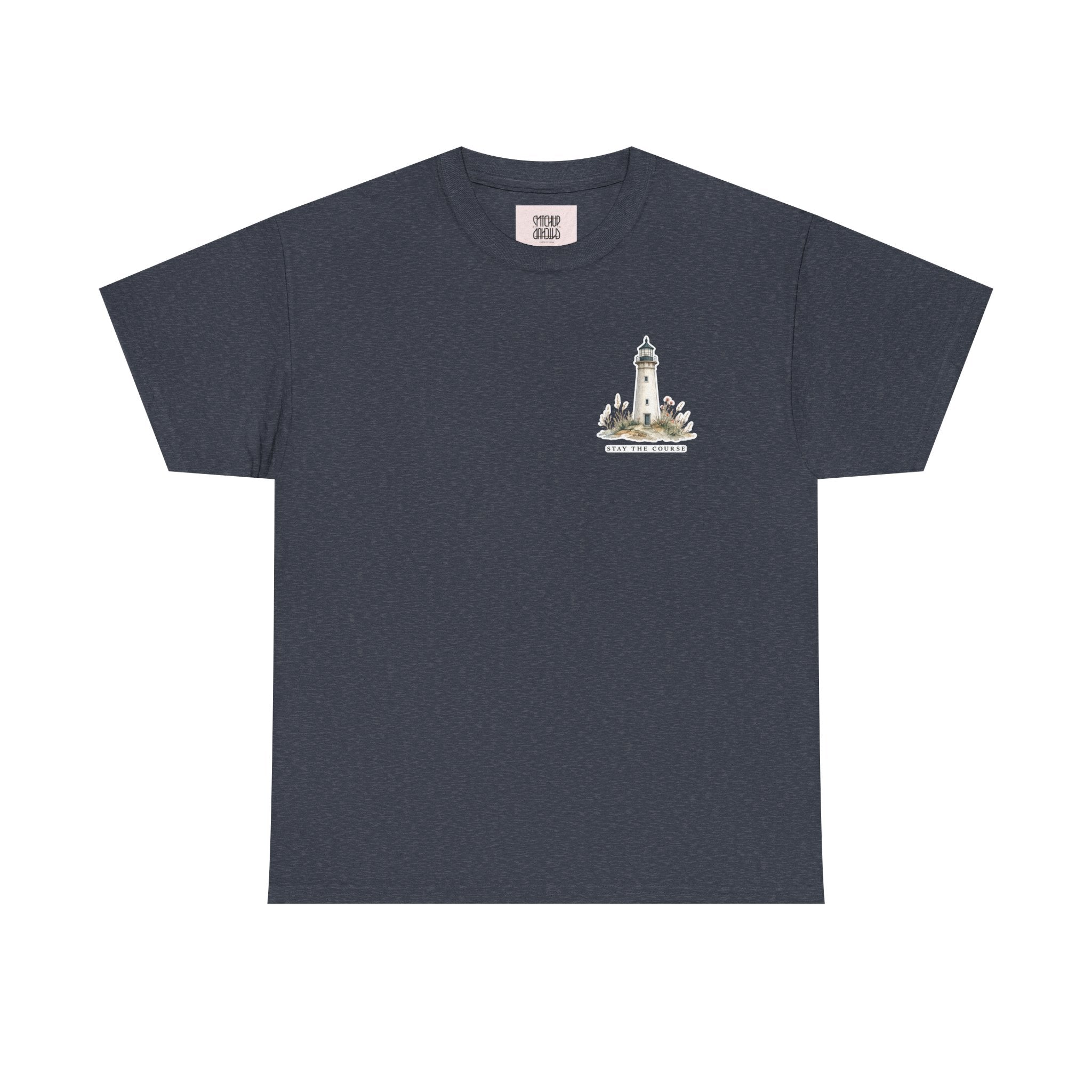 Guiding Light - Coastal Lighthouse Graphic T-Shirt