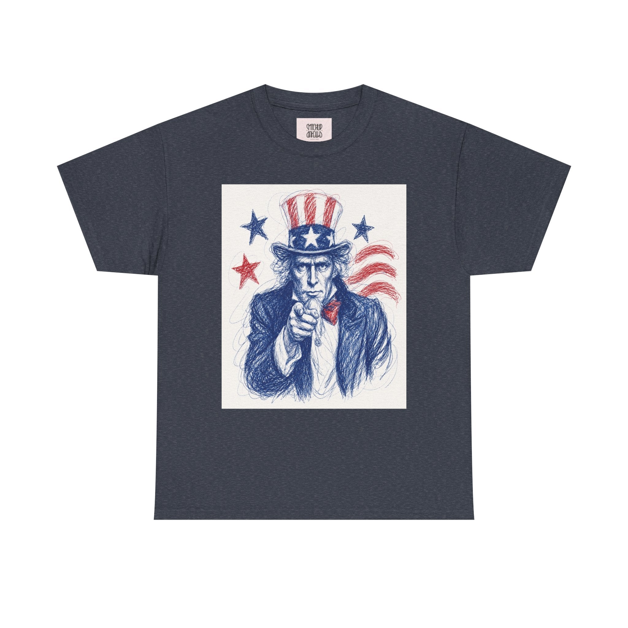 Uncle Sam - American Pride - Graphic T-Shirt