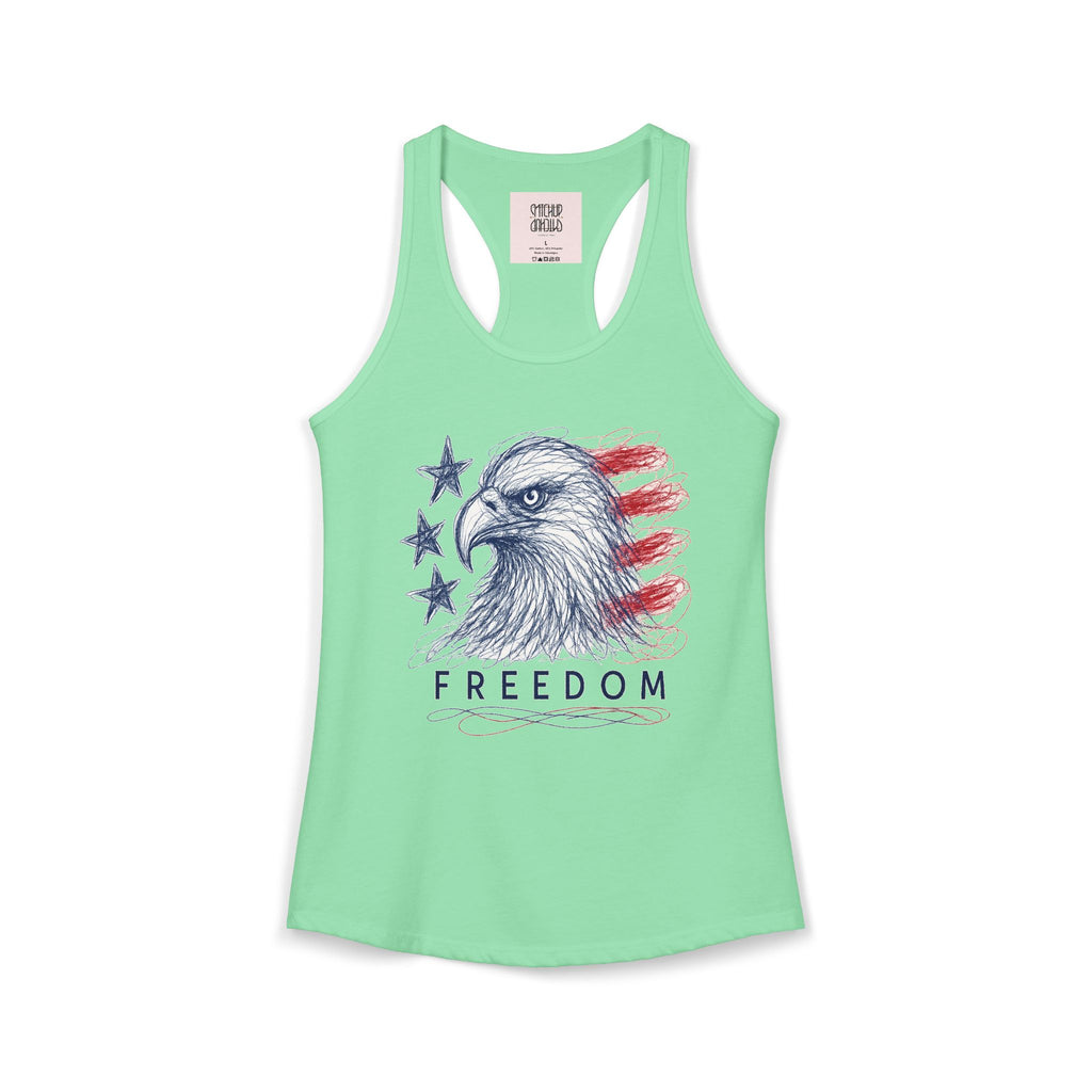 Strength & Honor - USA Pride - Women's Racerback Tank
