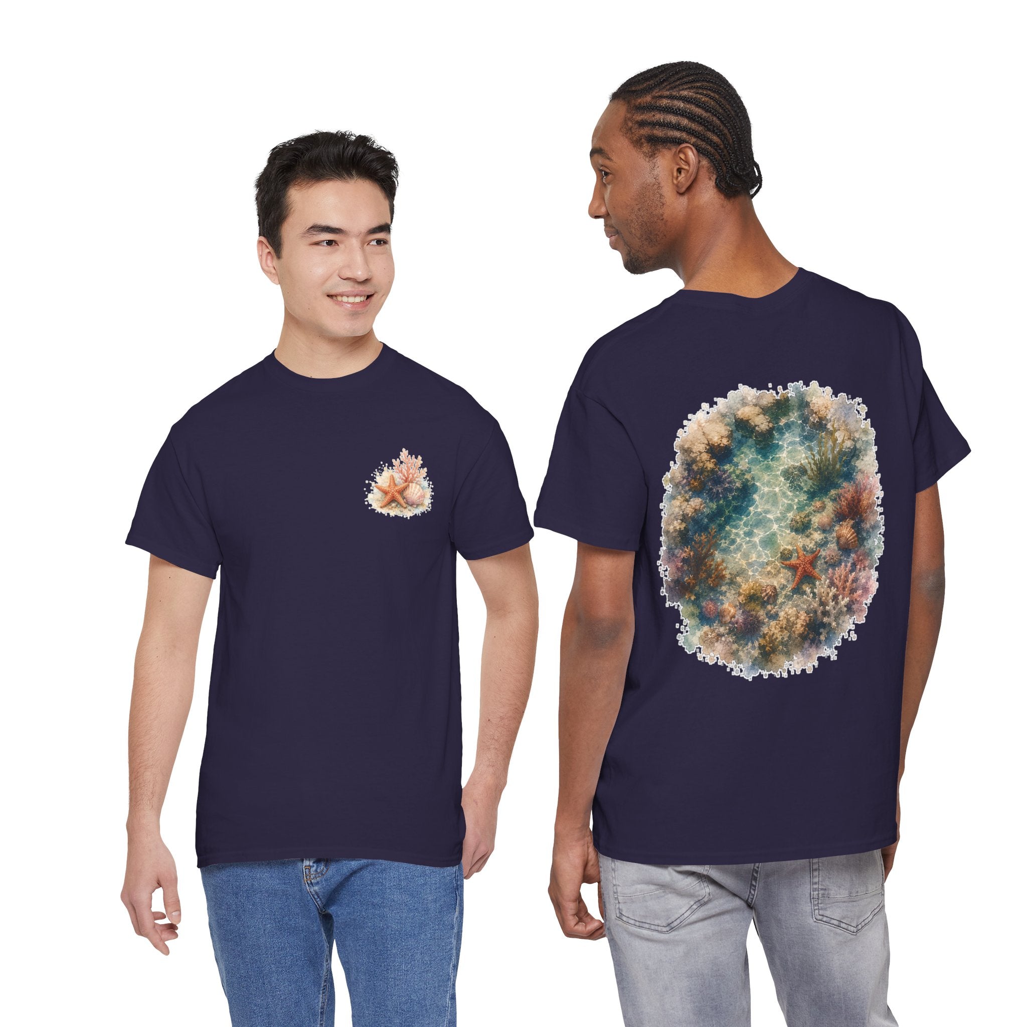 Coral Reef Dreams - Tropical Ocean Graphic T-Shirt