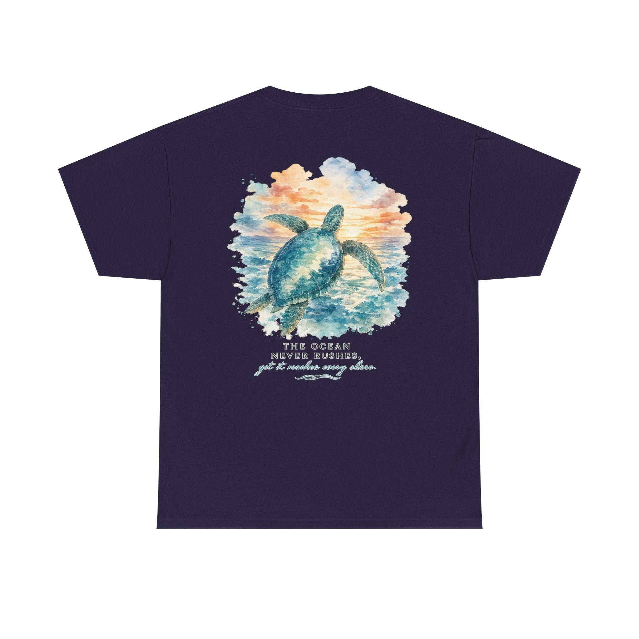 Sea Turtle Journey - Coastal Ocean Graphic T-Shirt