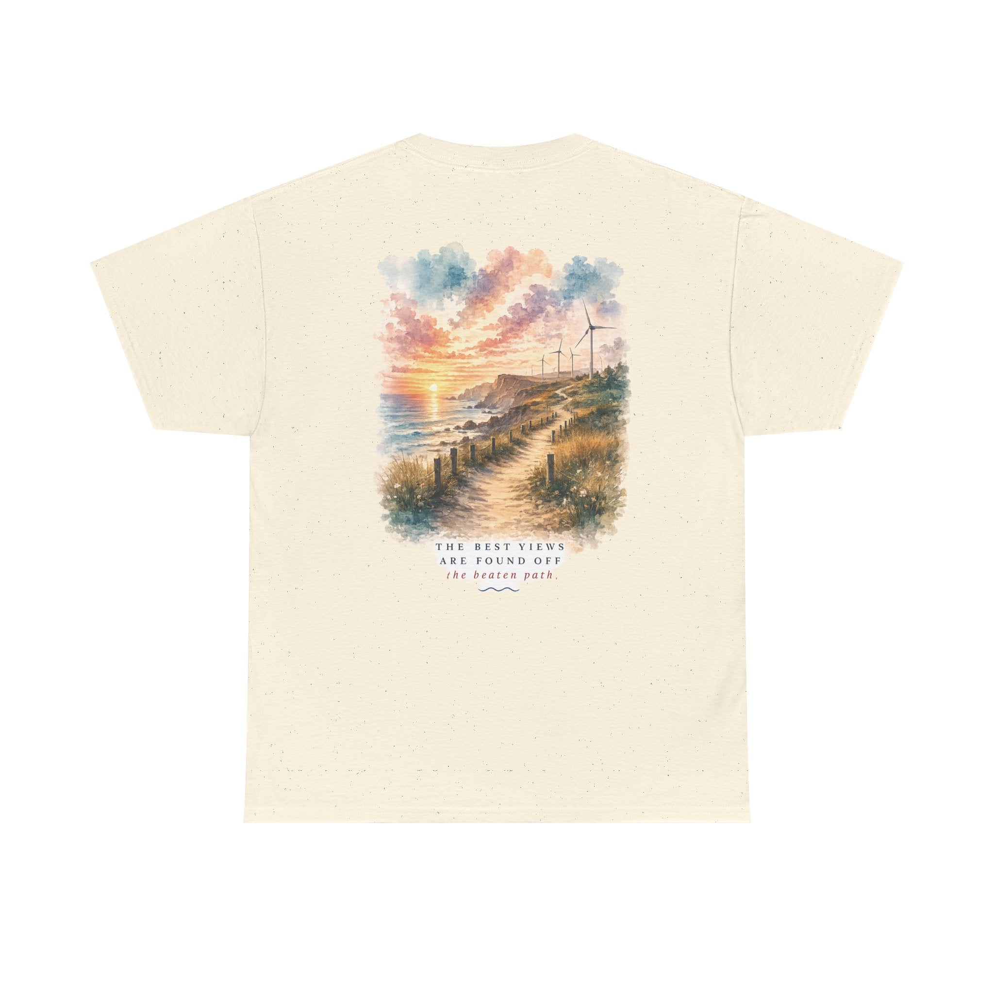 Best View Ahead - Coastal Landscape Summer Graphic T-Shirt