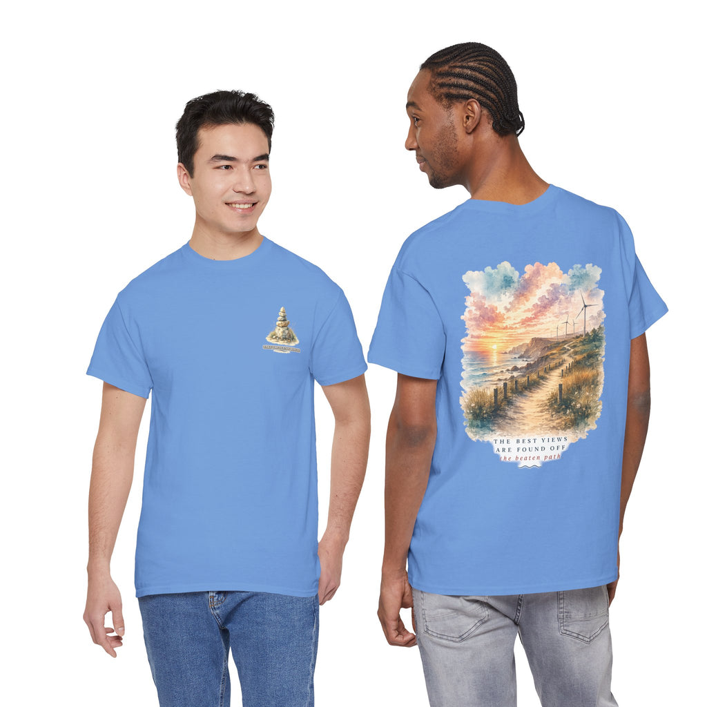 Best View Ahead - Coastal Landscape Summer Graphic T-Shirt