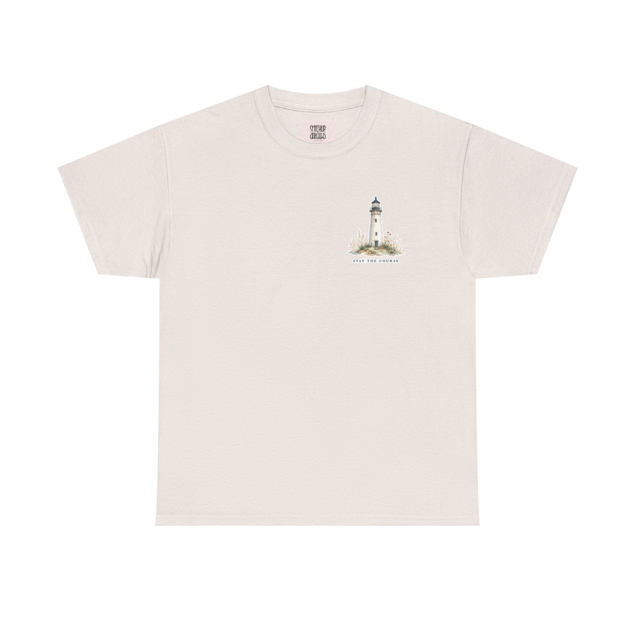 Guiding Light - Coastal Lighthouse Graphic T-Shirt