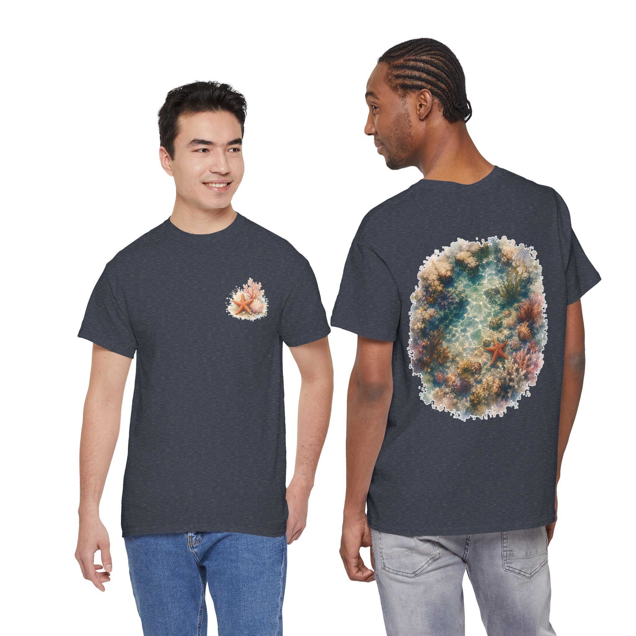 Coral Reef Dreams - Tropical Ocean Graphic T-Shirt