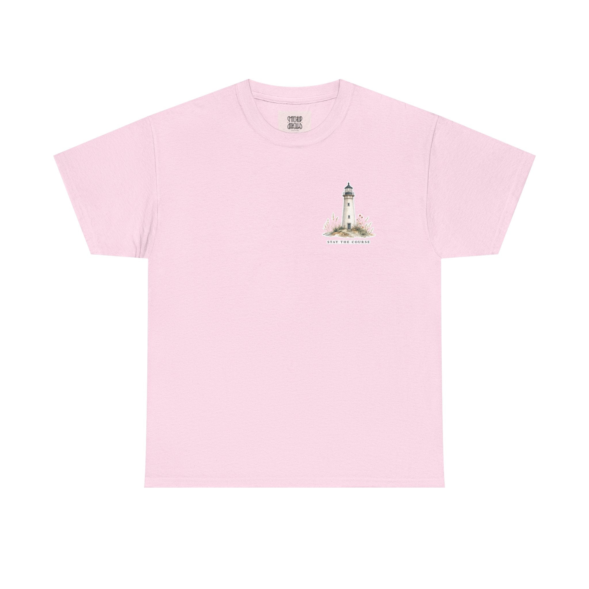 Guiding Light - Coastal Lighthouse Graphic T-Shirt