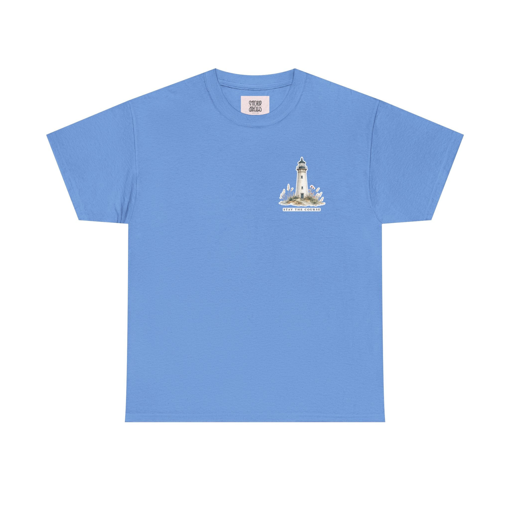 Guiding Light - Coastal Lighthouse Graphic T-Shirt