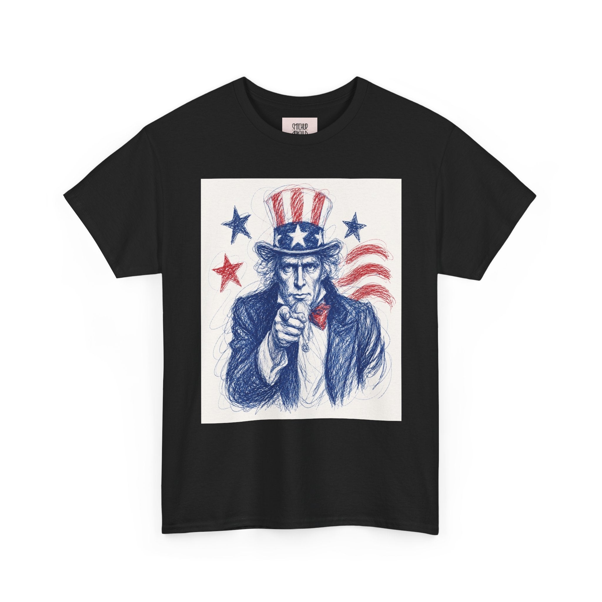 Uncle Sam - American Pride - Graphic T-Shirt