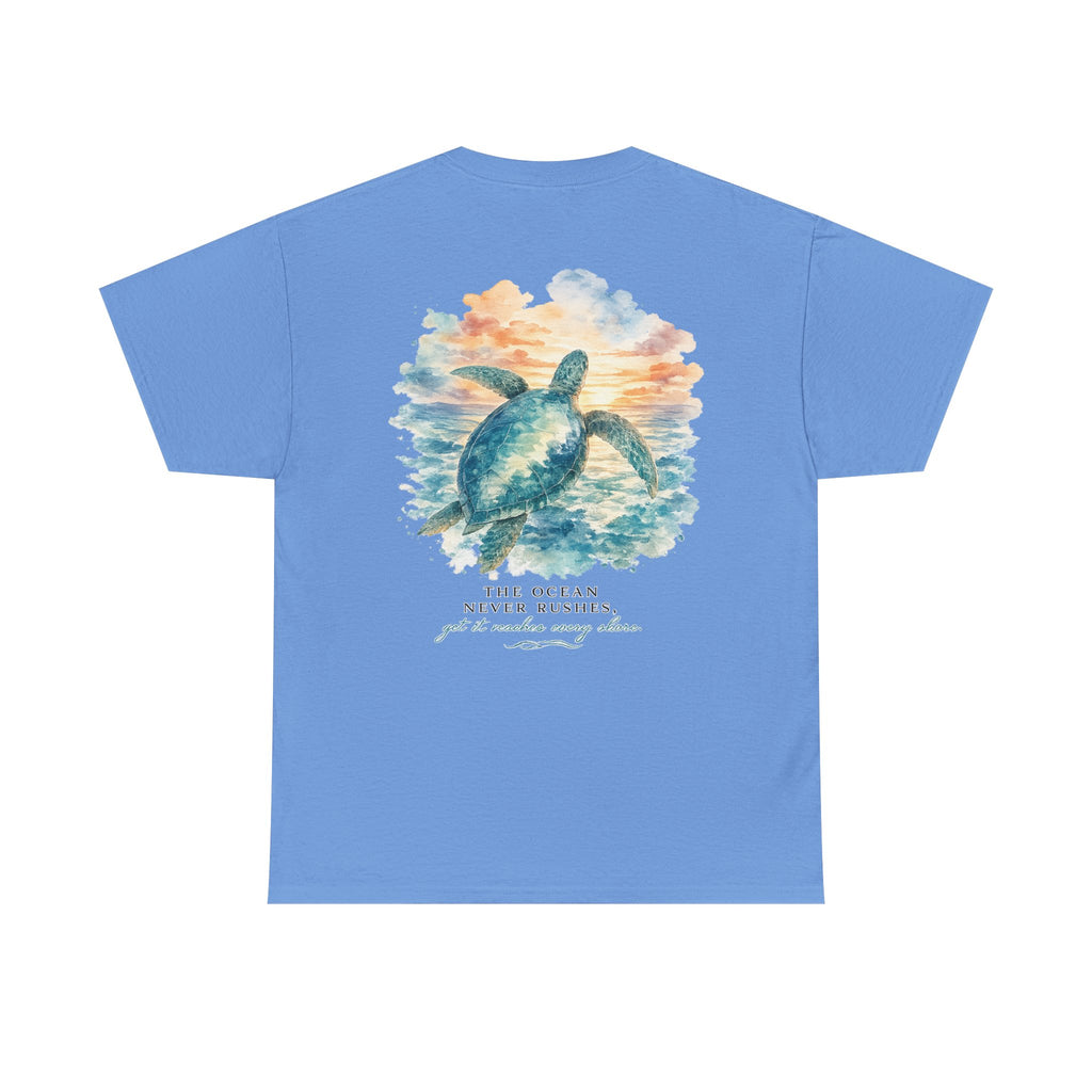 Sea Turtle Journey - Coastal Ocean Graphic T-Shirt